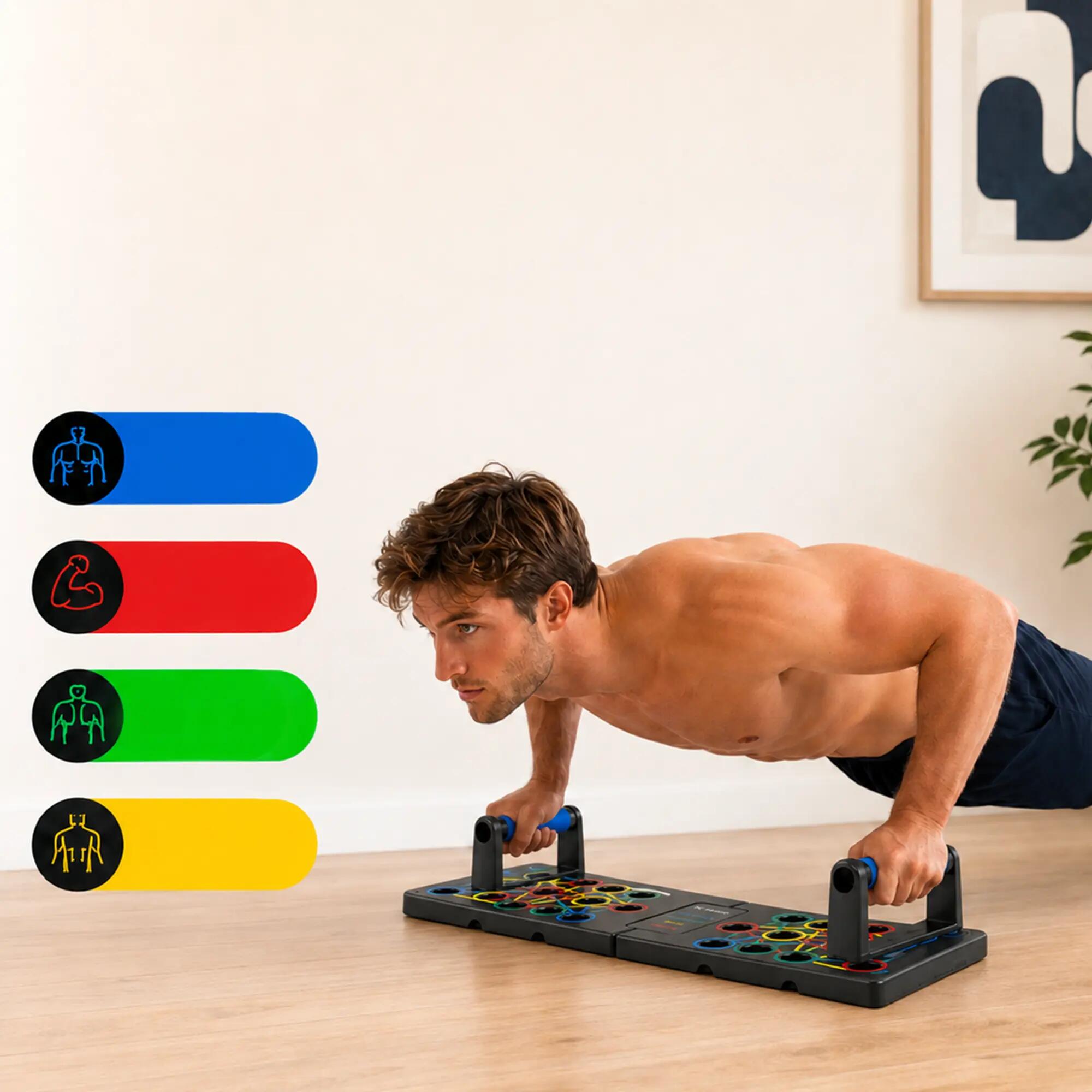 Planche de pompes musculation 24 positions 2/5