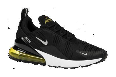 Heren - sneaker - nike air max 270 - zwart/opti geel - eu 39