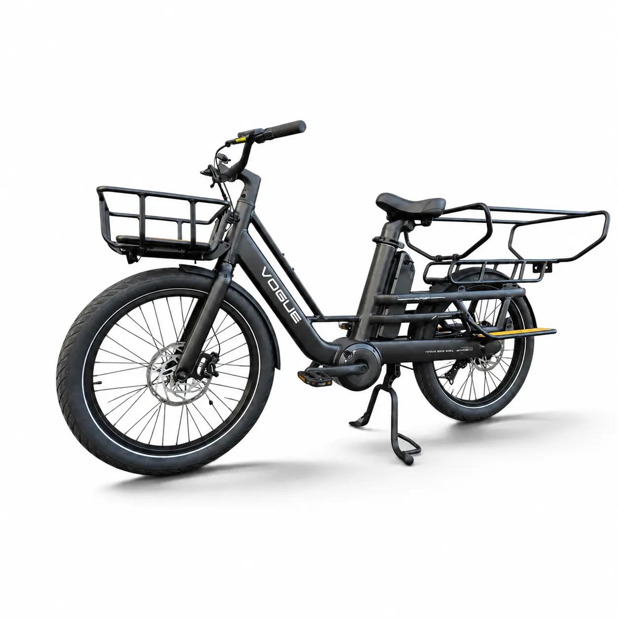 Vogue Wonder 2025 - Elektrische Longtail - Mat Zwart 2/2