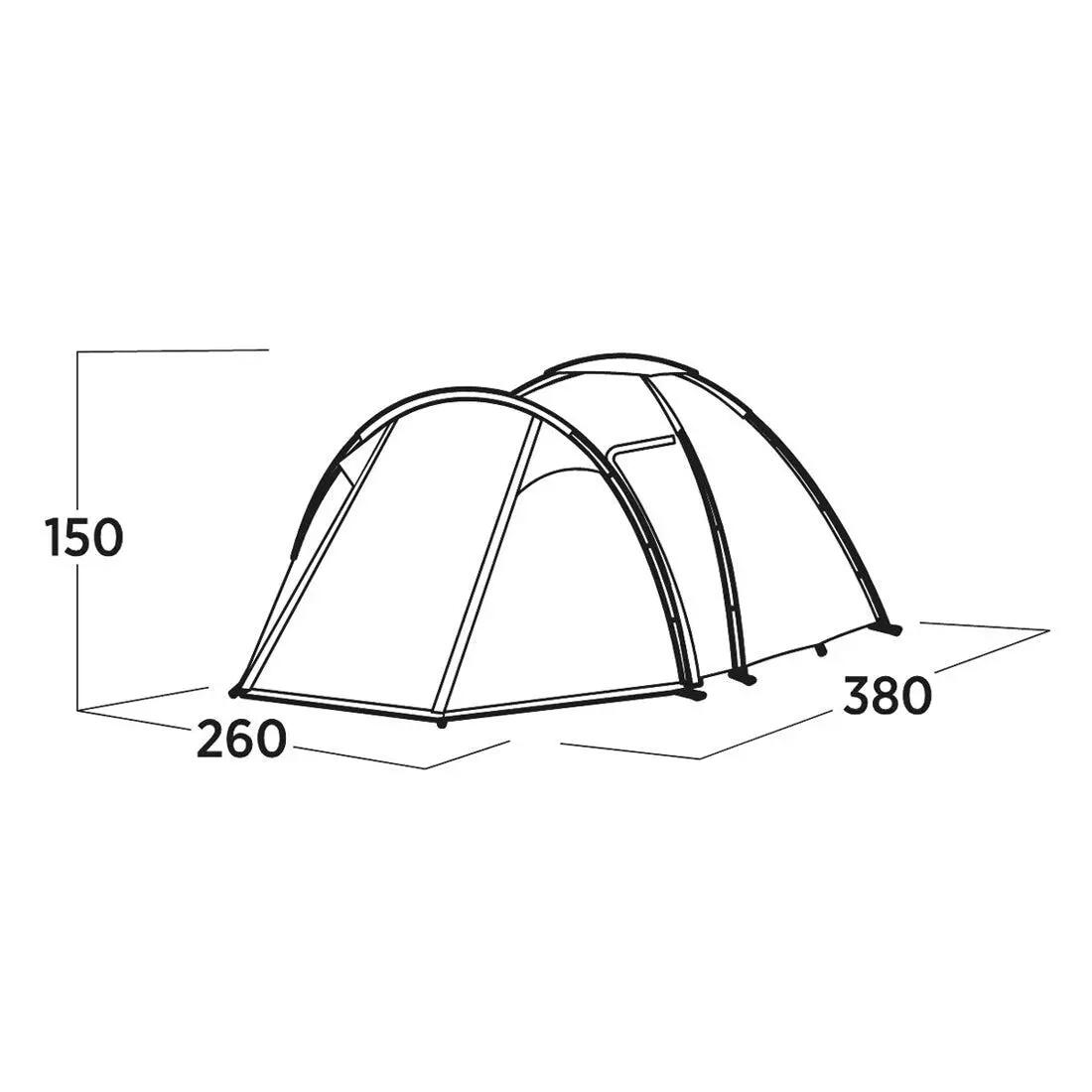 Tente dôme Easy Camp Lomsdal 4 Color Verde Oliva 10/10