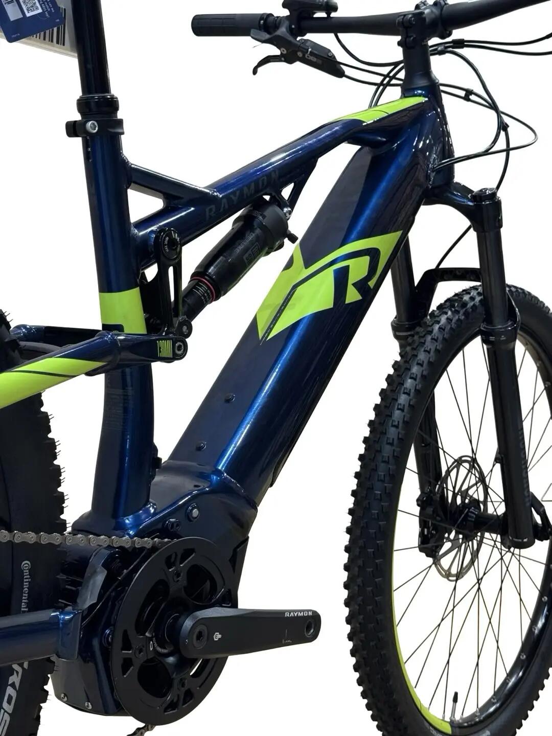 Refurbished - E-Mountainbike Raymon FullRay 130E 6.0 SX- Zeer goed 9/12