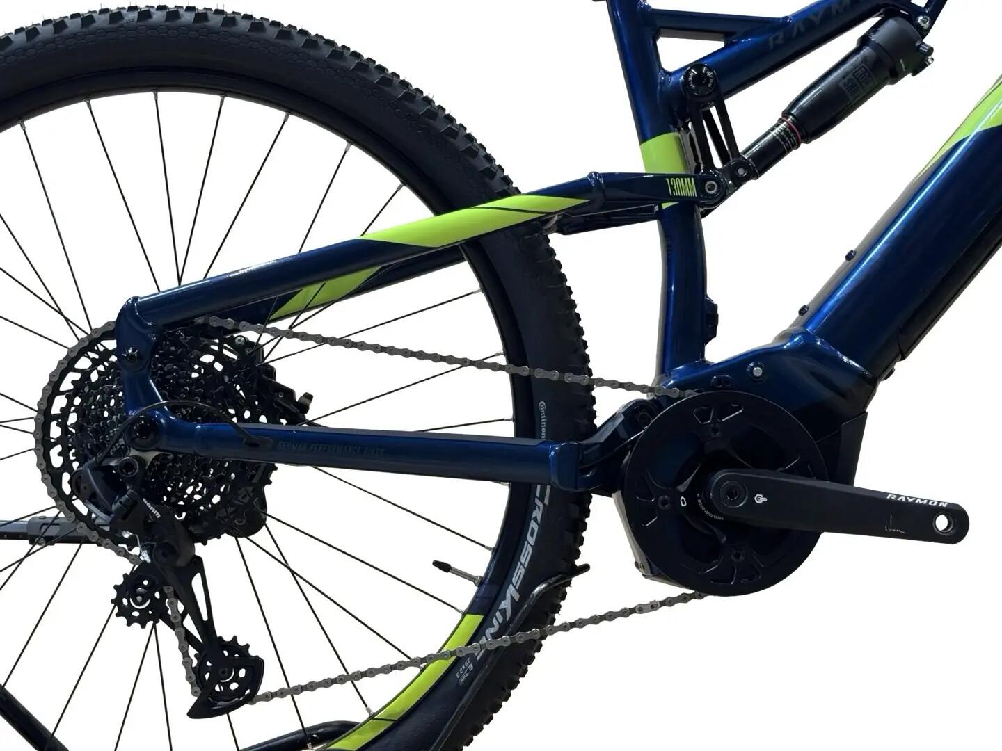 Refurbished - E-Mountainbike Raymon FullRay 130E 6.0 SX- Zeer goed 10/12