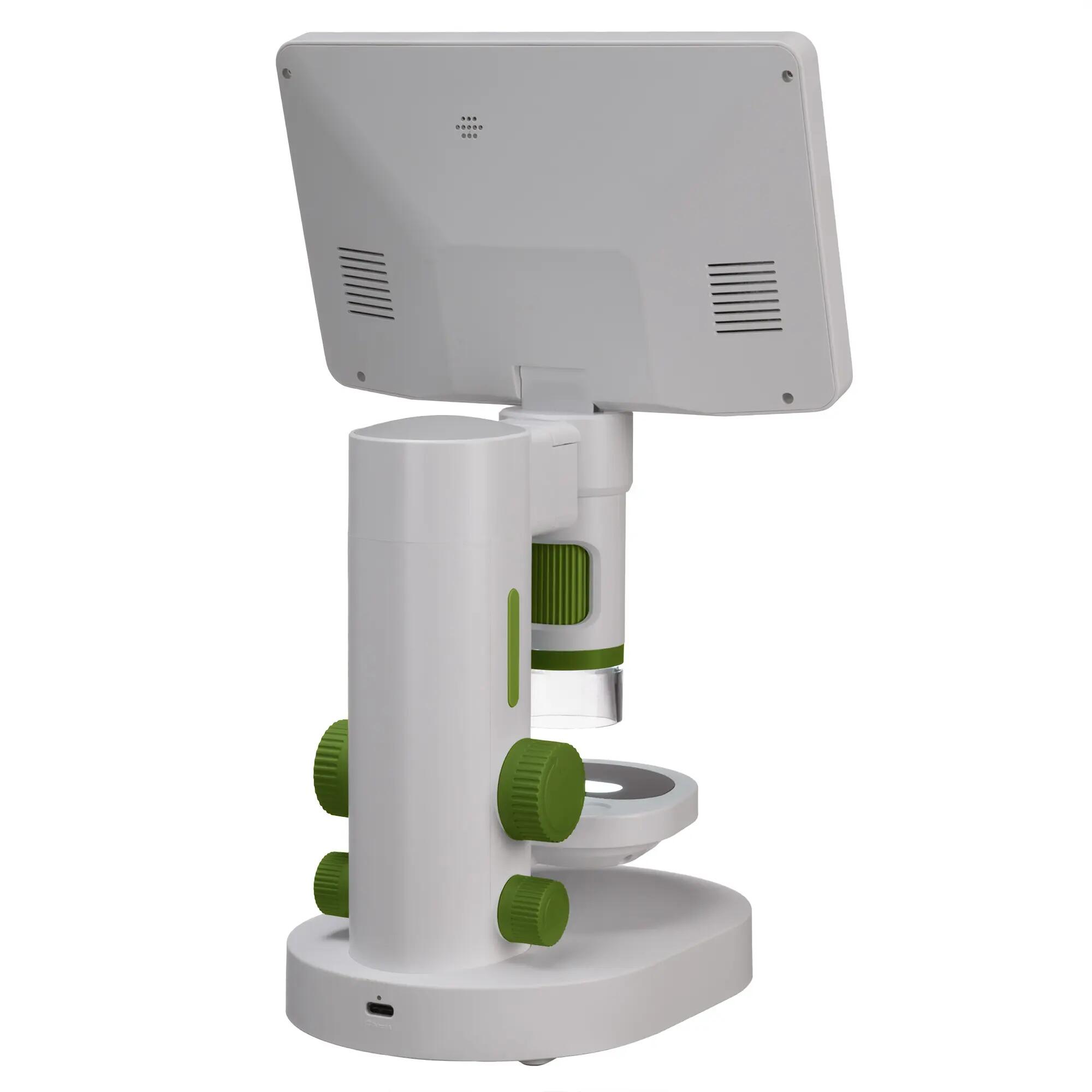 BRESSER Microscopio digital con pantalla LCD de 7" 7/7