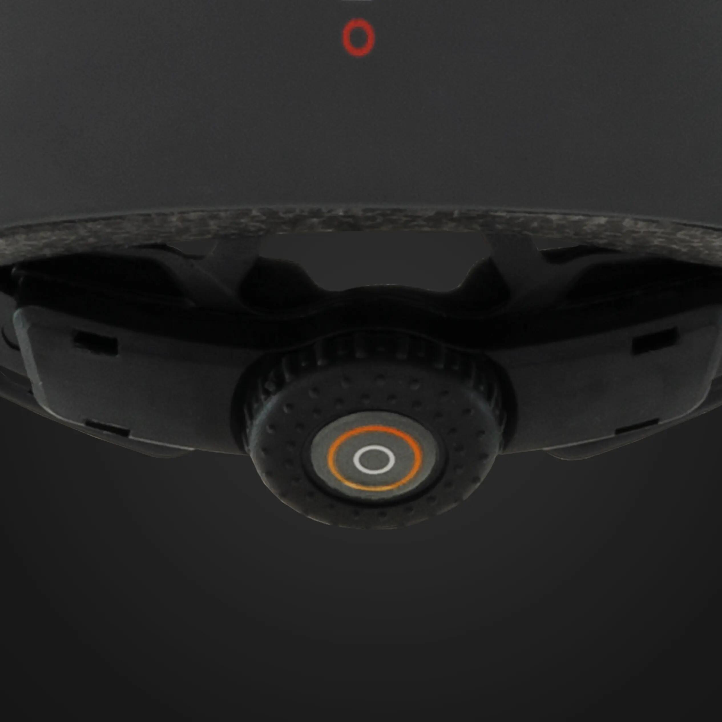 Helm met licht OLSSON URBAN LIGHT Antraciet M/L 55-58cm Step skate Schaatsen 6/8