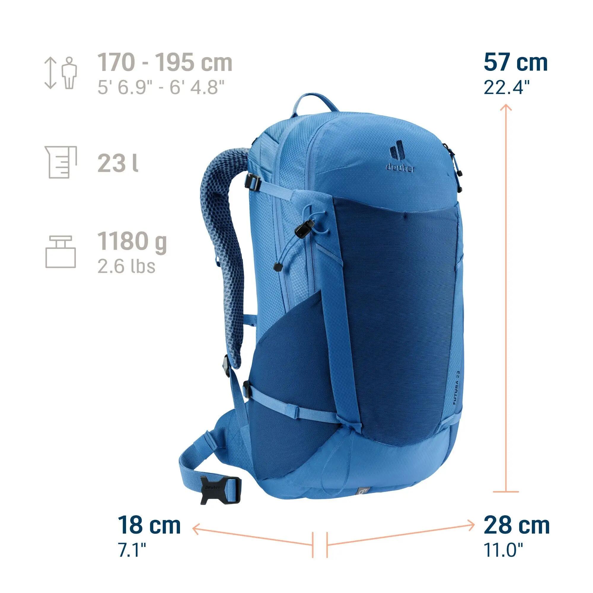 Sac à dos de randonnée - 23 l - Futura 23 9/15