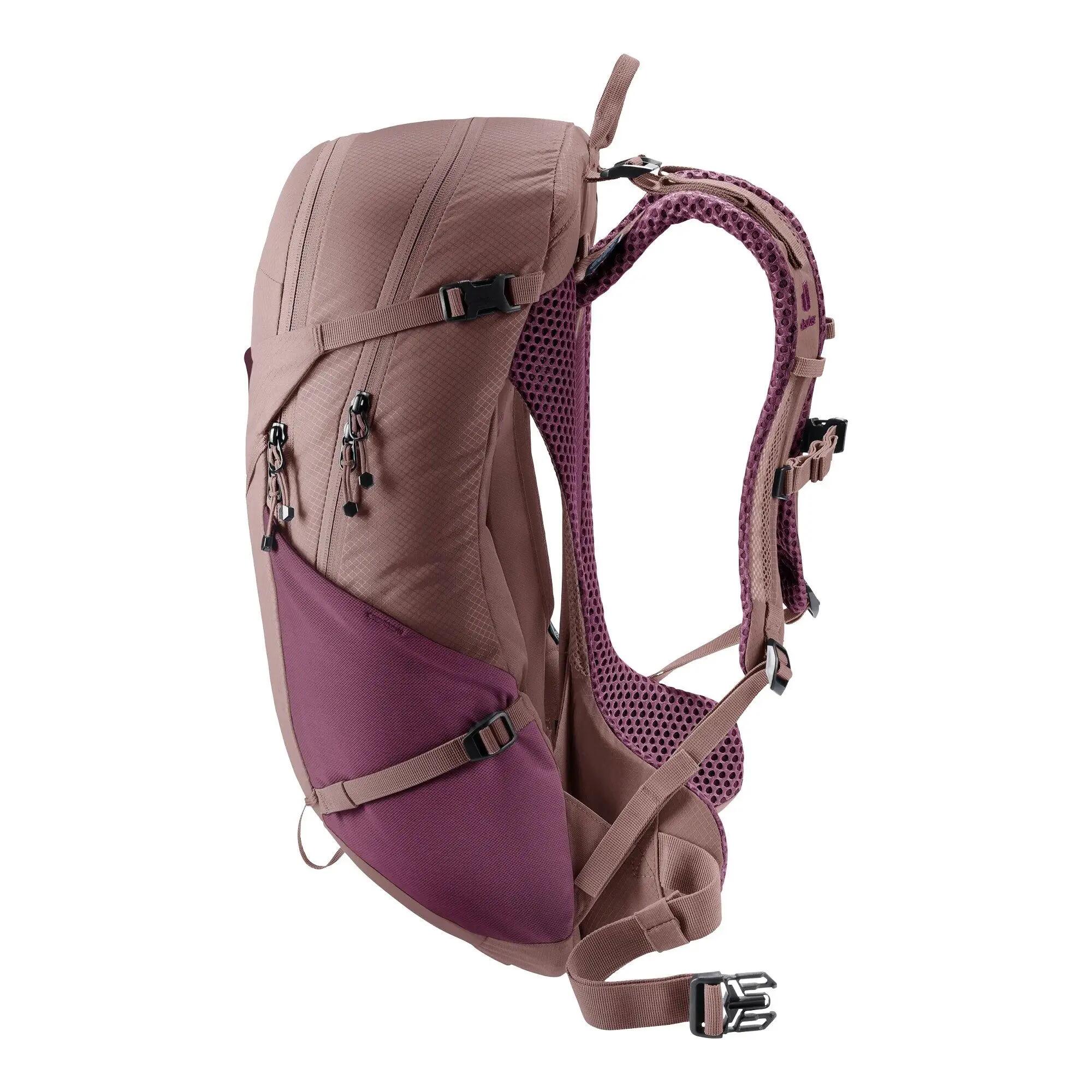 Mochila de senderismo - Mujer - Ligera y ventilada - Futura 21 SL - Burdeos 8/15