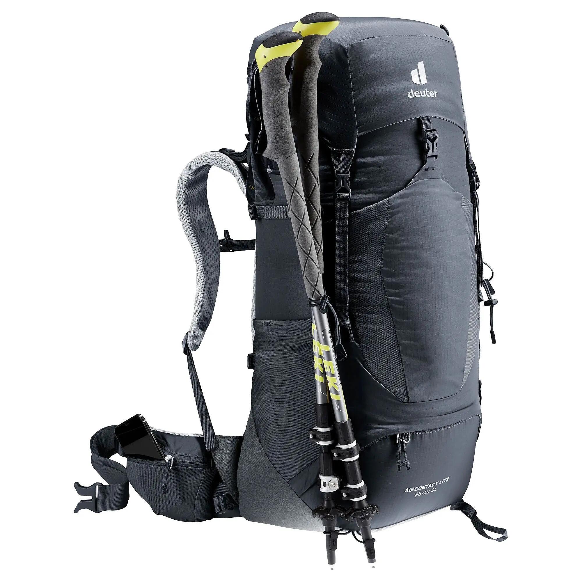 Unisex - bergsteigen - trekkingrucksack - leicht - black-graphite 11/12