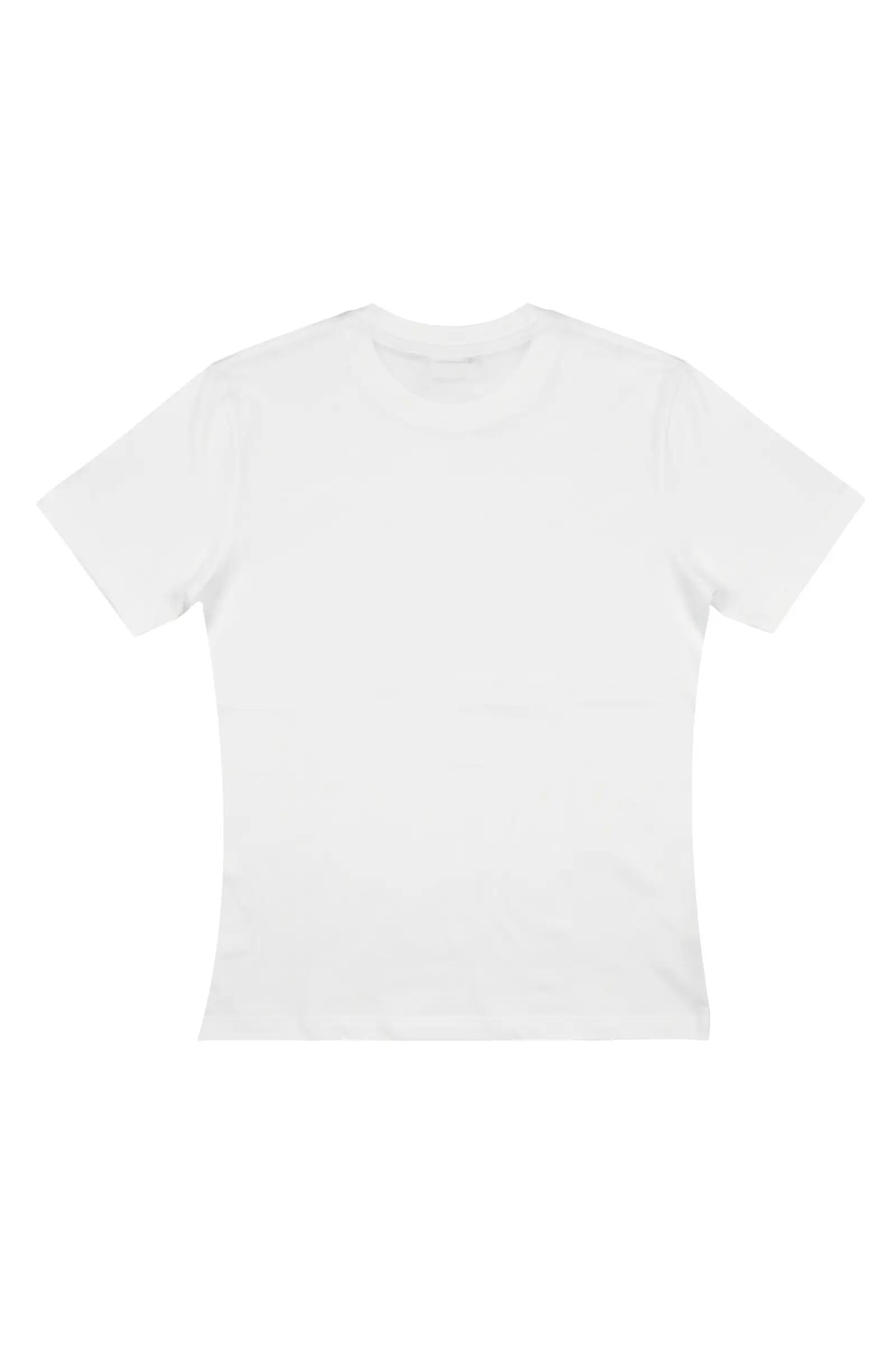 Casual - Camiseta 100 % algodón con logo grande - Champion Crew Neck Big Logo 2/4
