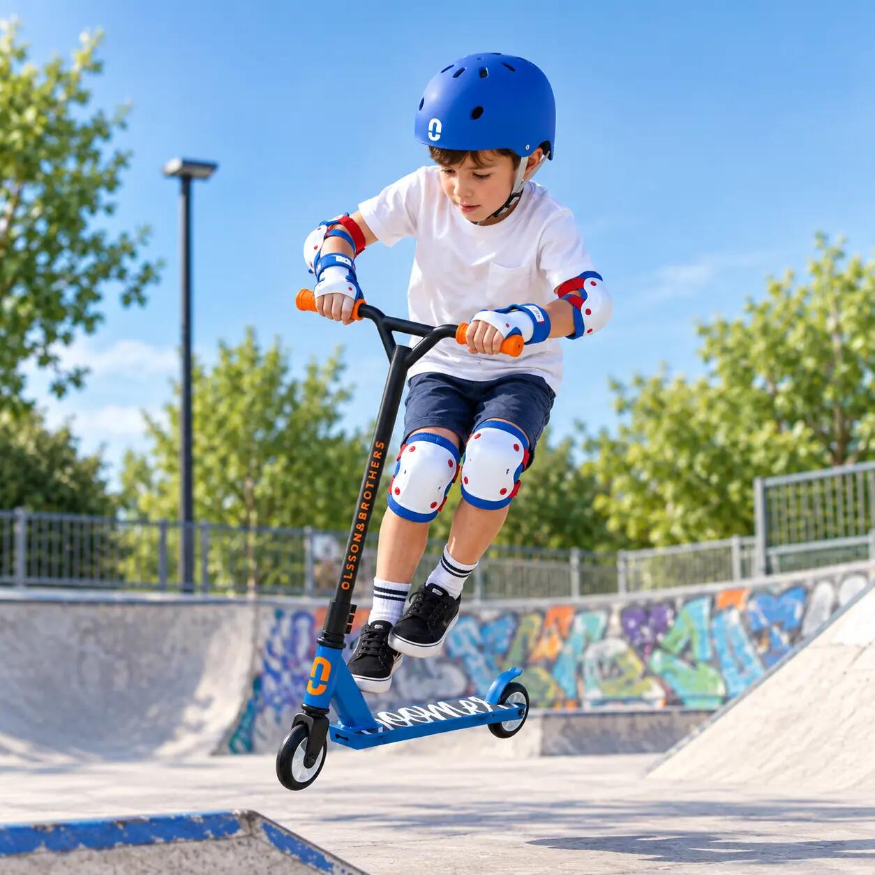 Patinete niño freestyle BOOMER manillar 360, rodamientos ABEC9, ruedas 100MM 3/7