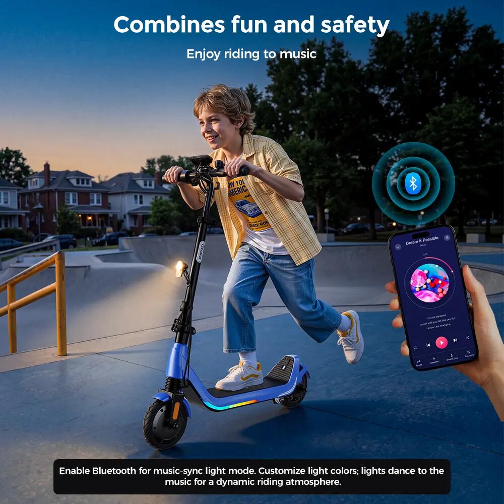 iScooter iK5LR elektrische step voor kinderen met 36V 4,5Ah-accu 6/6