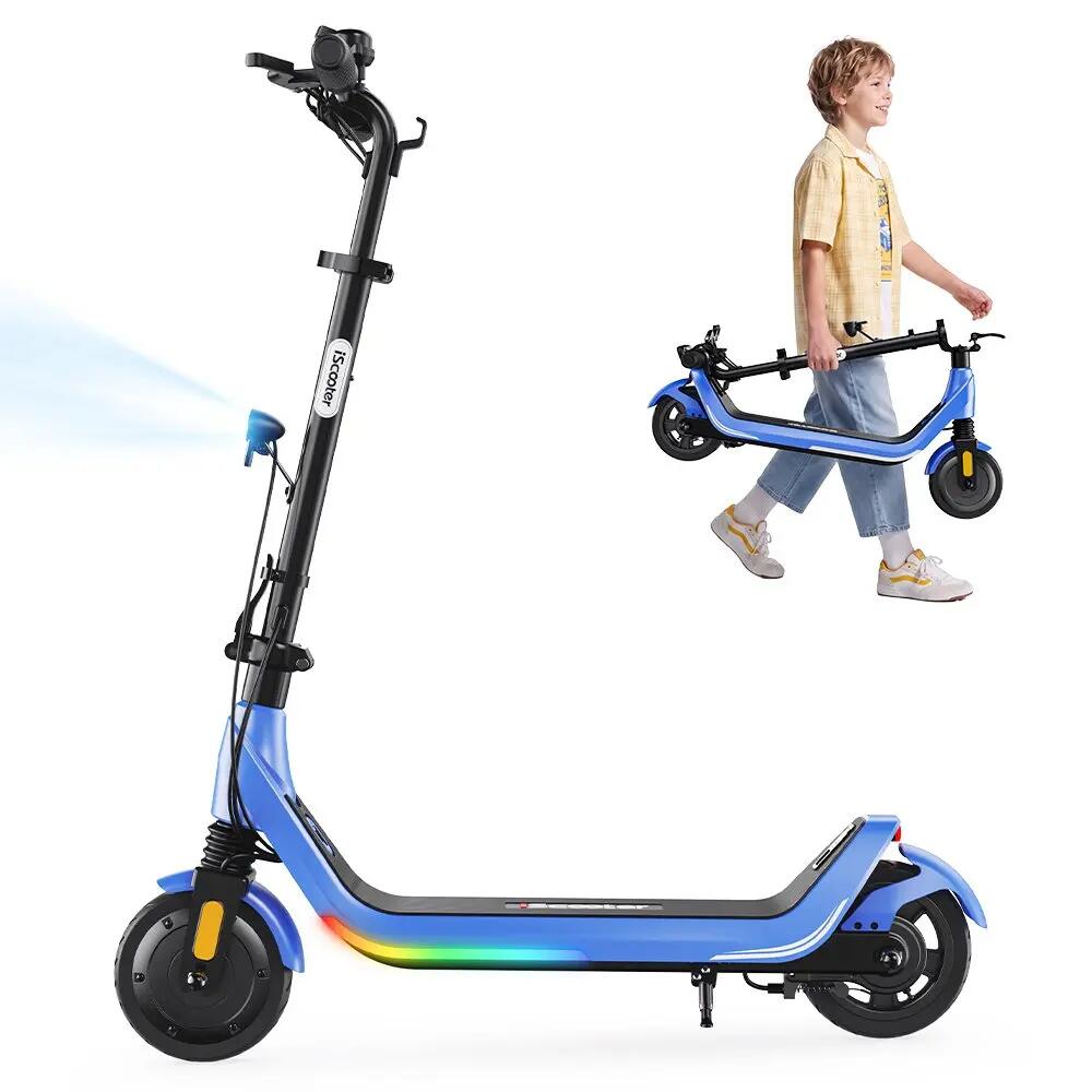 Trotinete elétrica infantil iK5LR com suspensão dianteira e bateria de 36 V 2/6