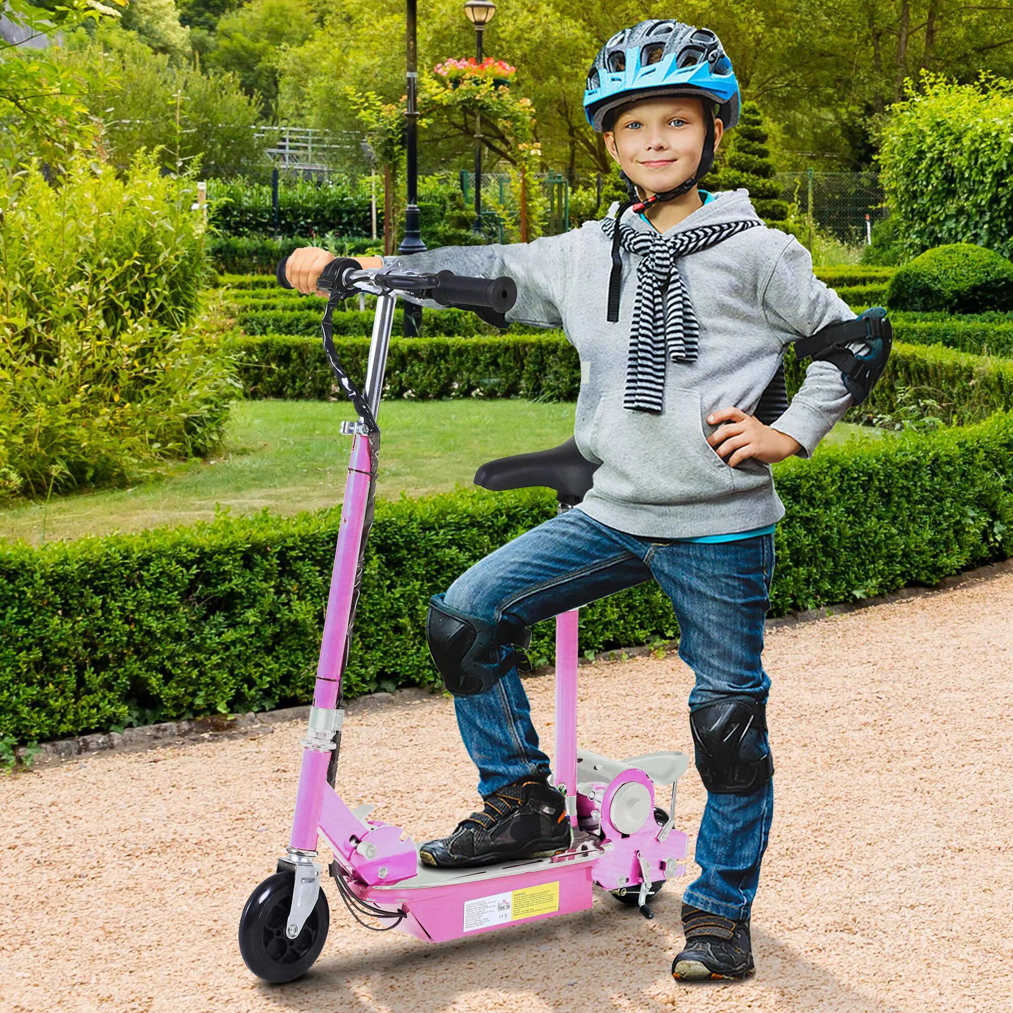 Trottinette électrique avec selle pour enfants 2/5
