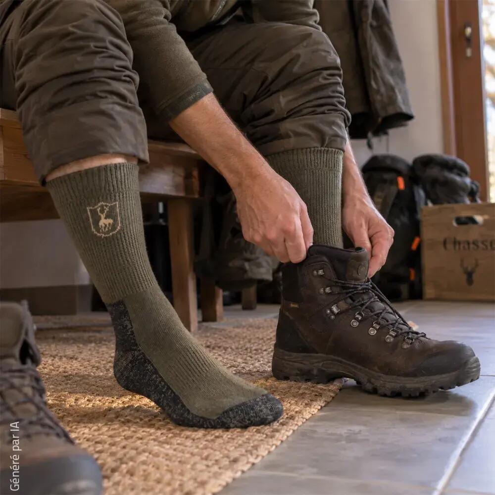 Chaussettes En Laine Deerhunter Deluxe - 40/43 2/3