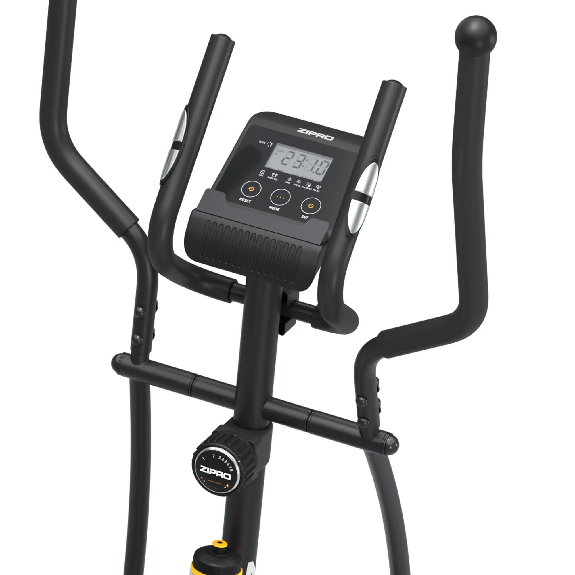 Elliptical Trainer ZIPRO Shox RS 8 Resistance Levels 11/15