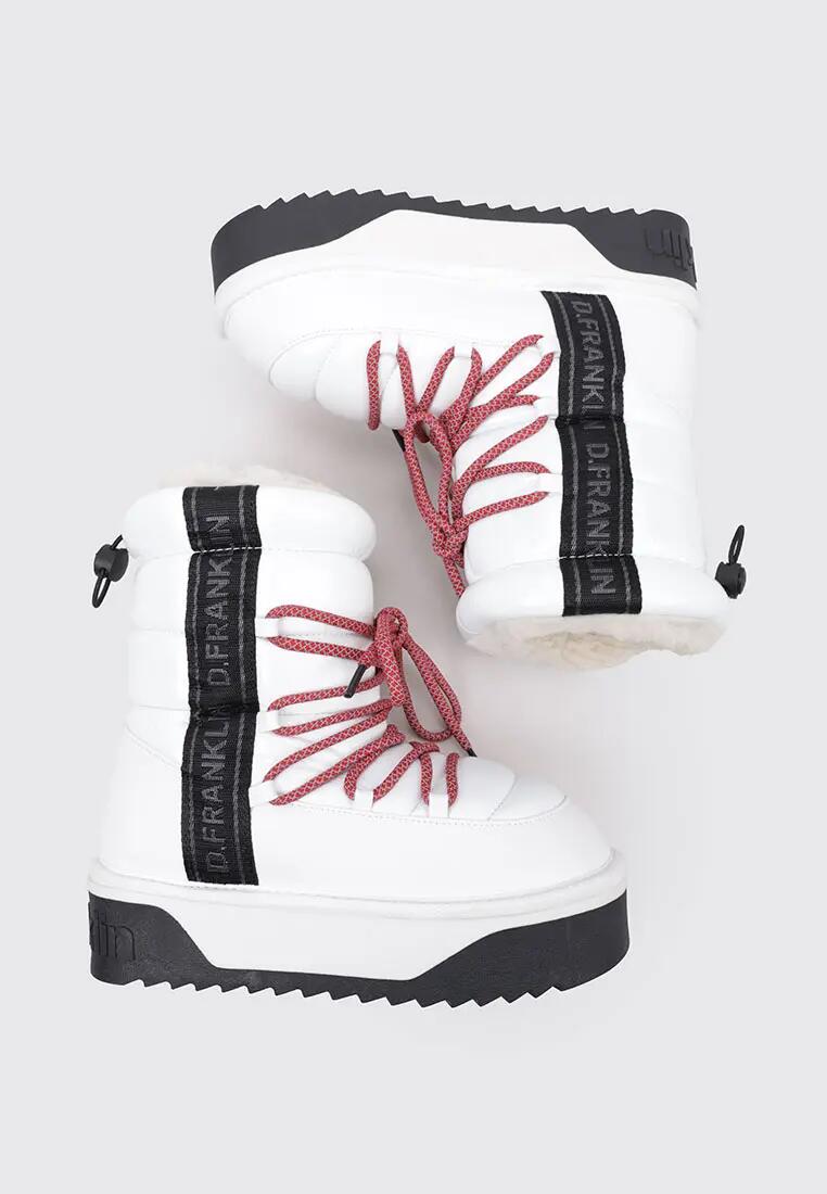 Botas Esquimales Deportivas Mujer D. Franklin DFSH-371007  Blanc 5/5