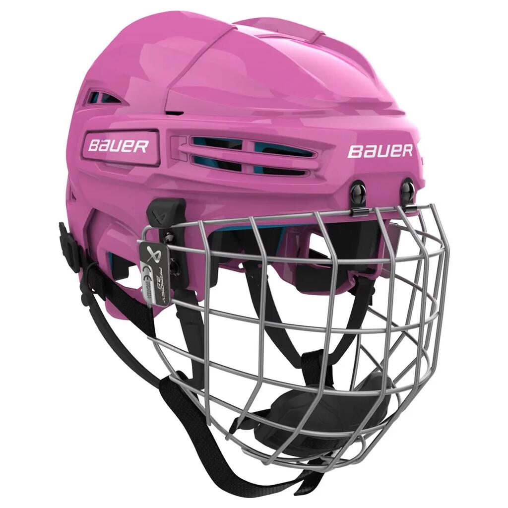 BAUER Prodigy 2.0 Pink Детска хокейна каска Combo
