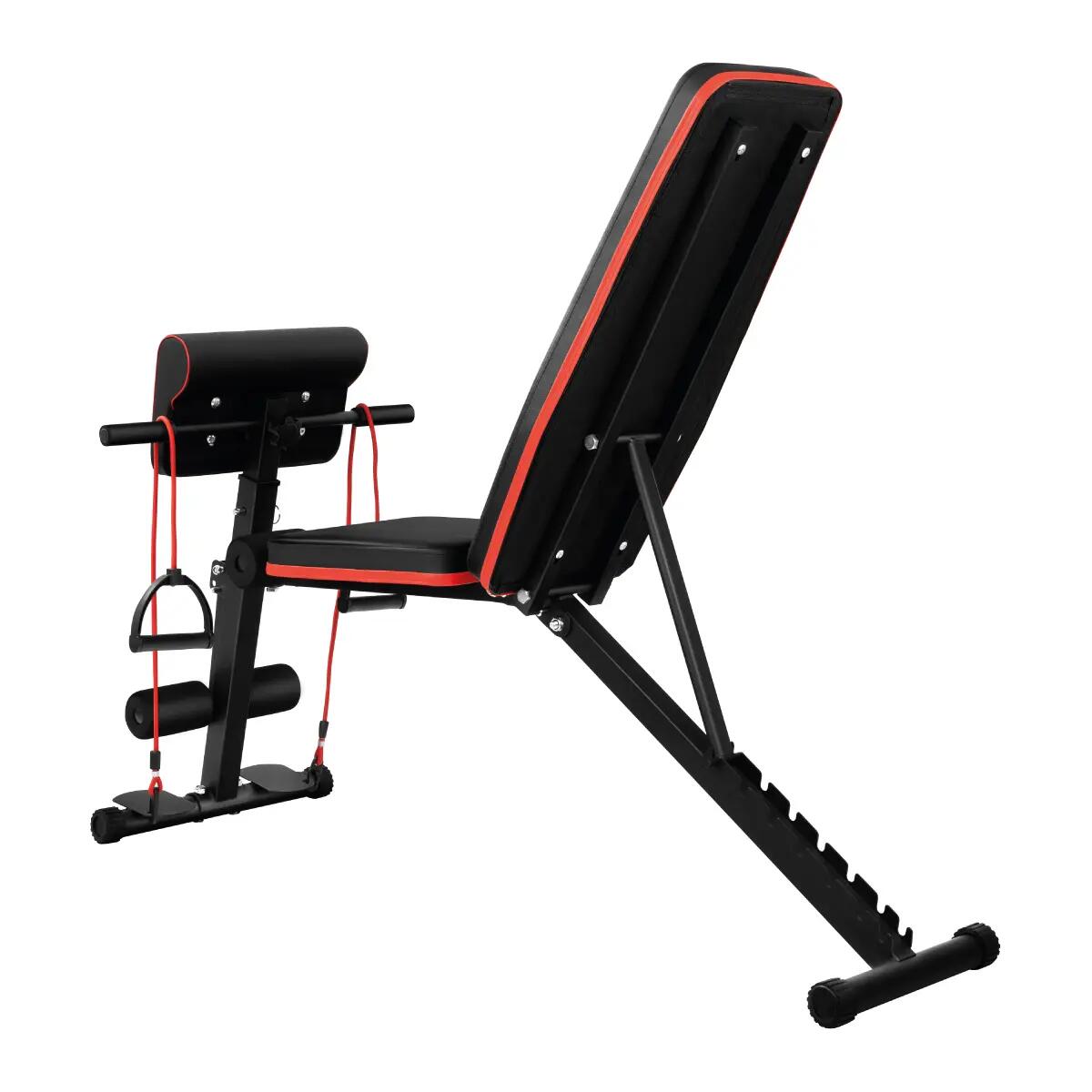 Verstellbare Trainingsbank-Hantelbank Athler Gorilla 5.0 mit Gebetsstange 2/10