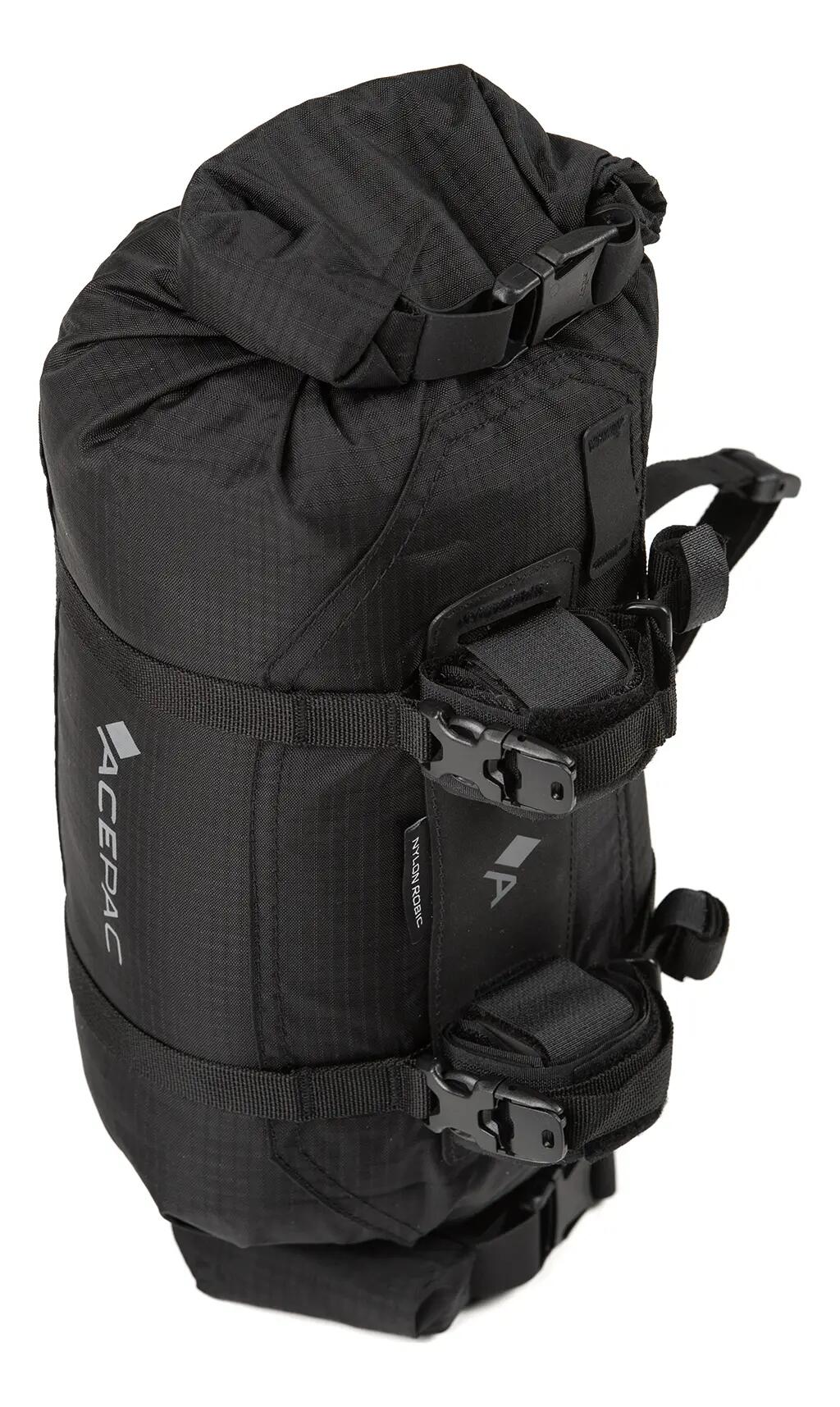 Borsa da manubrio Mini Bat Roll MK III - grigio 10/15