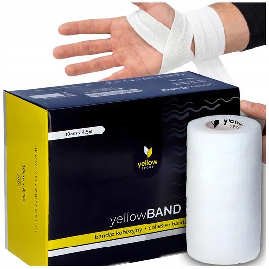 Bandaż kohezyjny yellowBAND | yellowSPORT