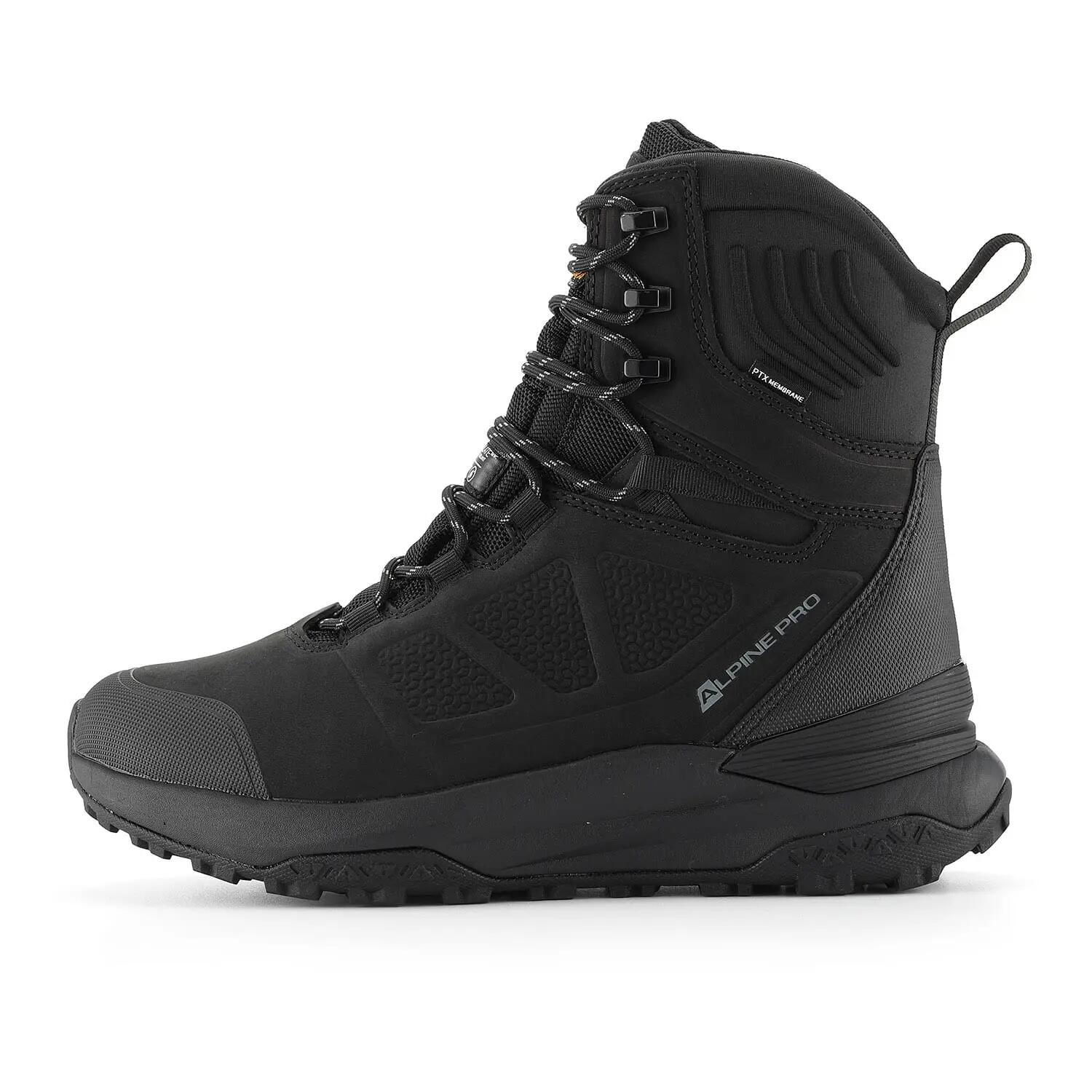 Buty męskie zimowe ocieplane skórzane Alpine Pro Nire 6/7