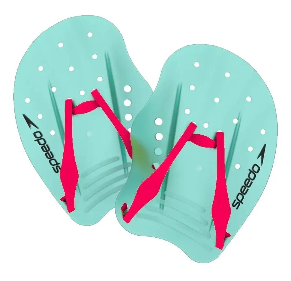 Pair of Speedo Tech Fins - Arctic Green 4/5