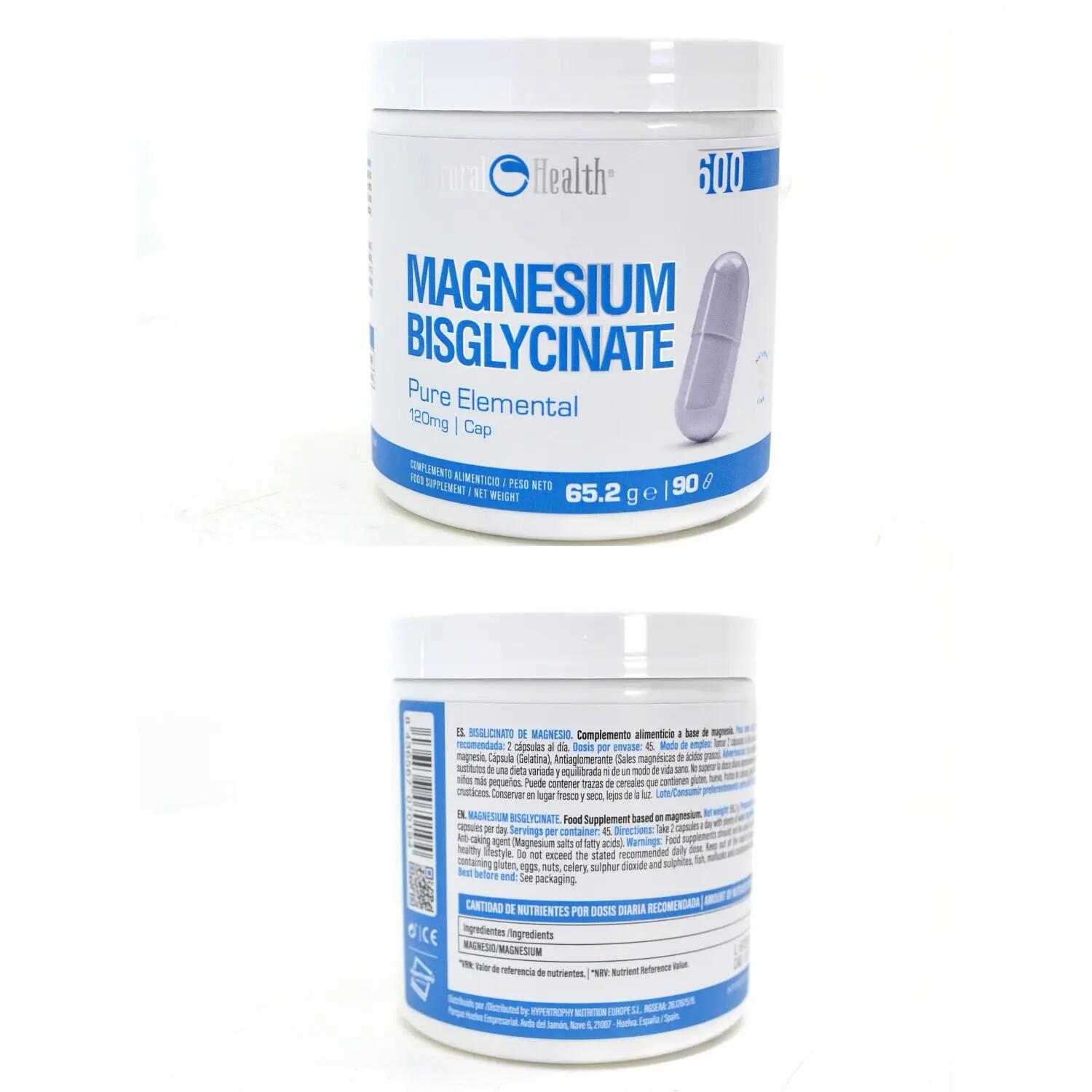Magnesio Bisglycinate 90 Cápsulas 3/3