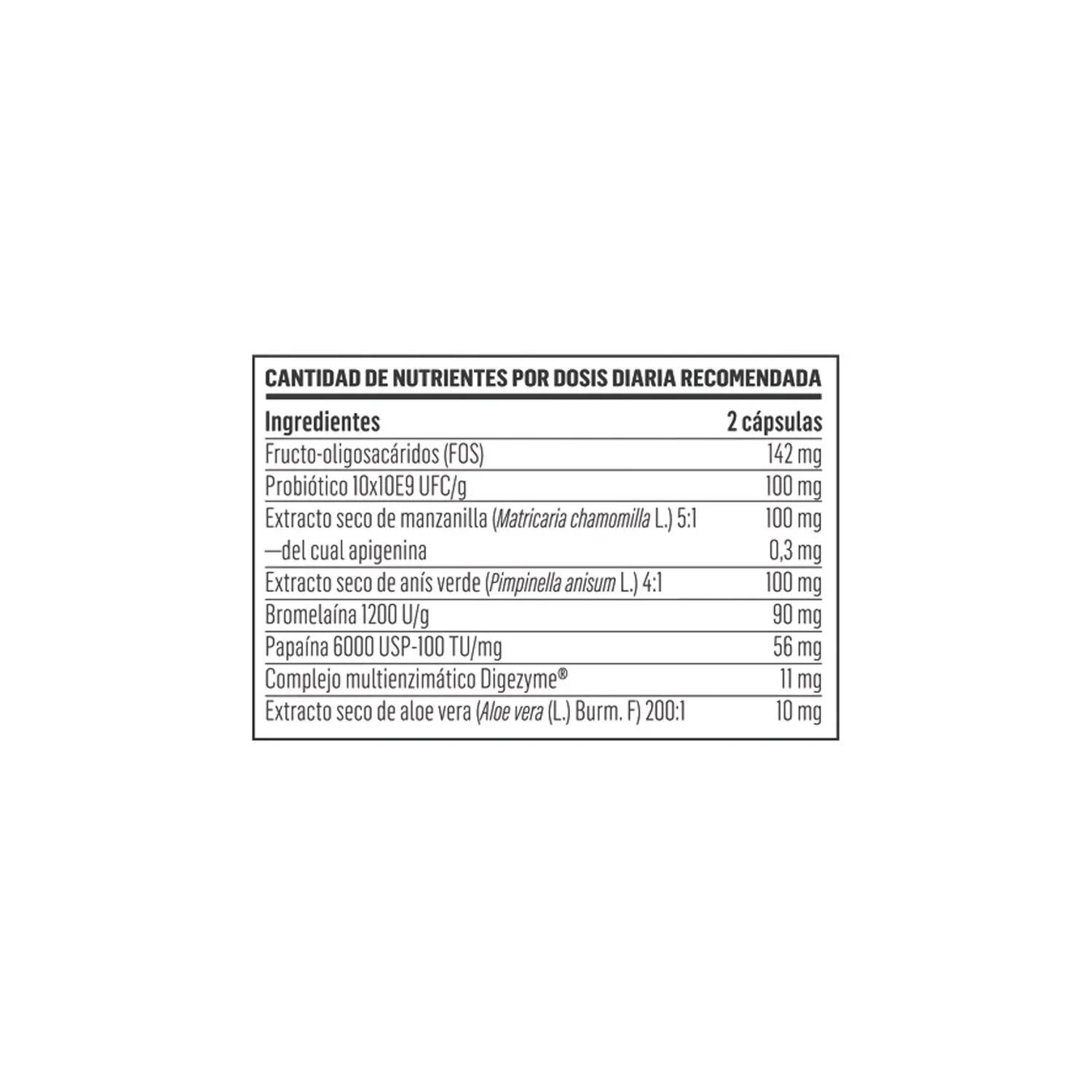 Enzyprolin Dygezyme® | Enzimas Digestivas | 60 Cápsulas 2/2
