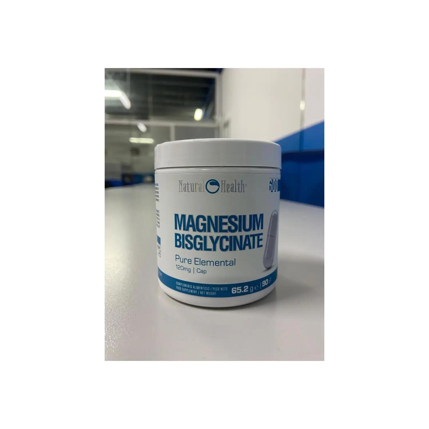 Magnesio Bisglycinate 90 Cápsulas 2/3