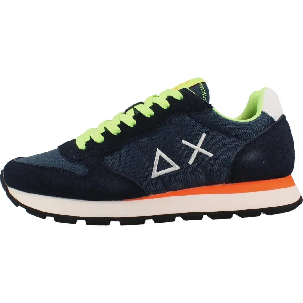 Sneakers Sun68 Modell Tom Fluo Farbe Blau 2/5