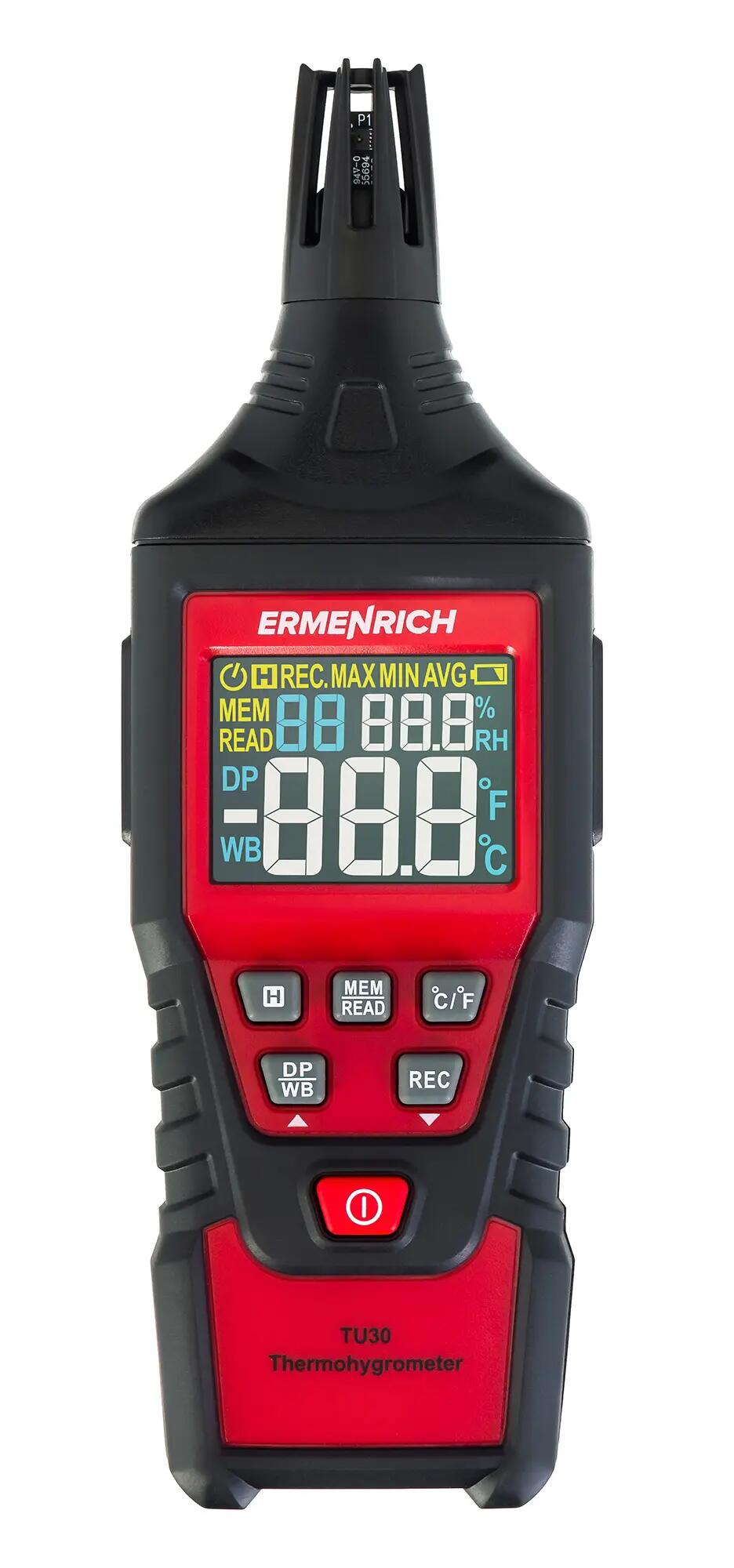 Termohygrometr Ermenrich Wett TU30 4/7