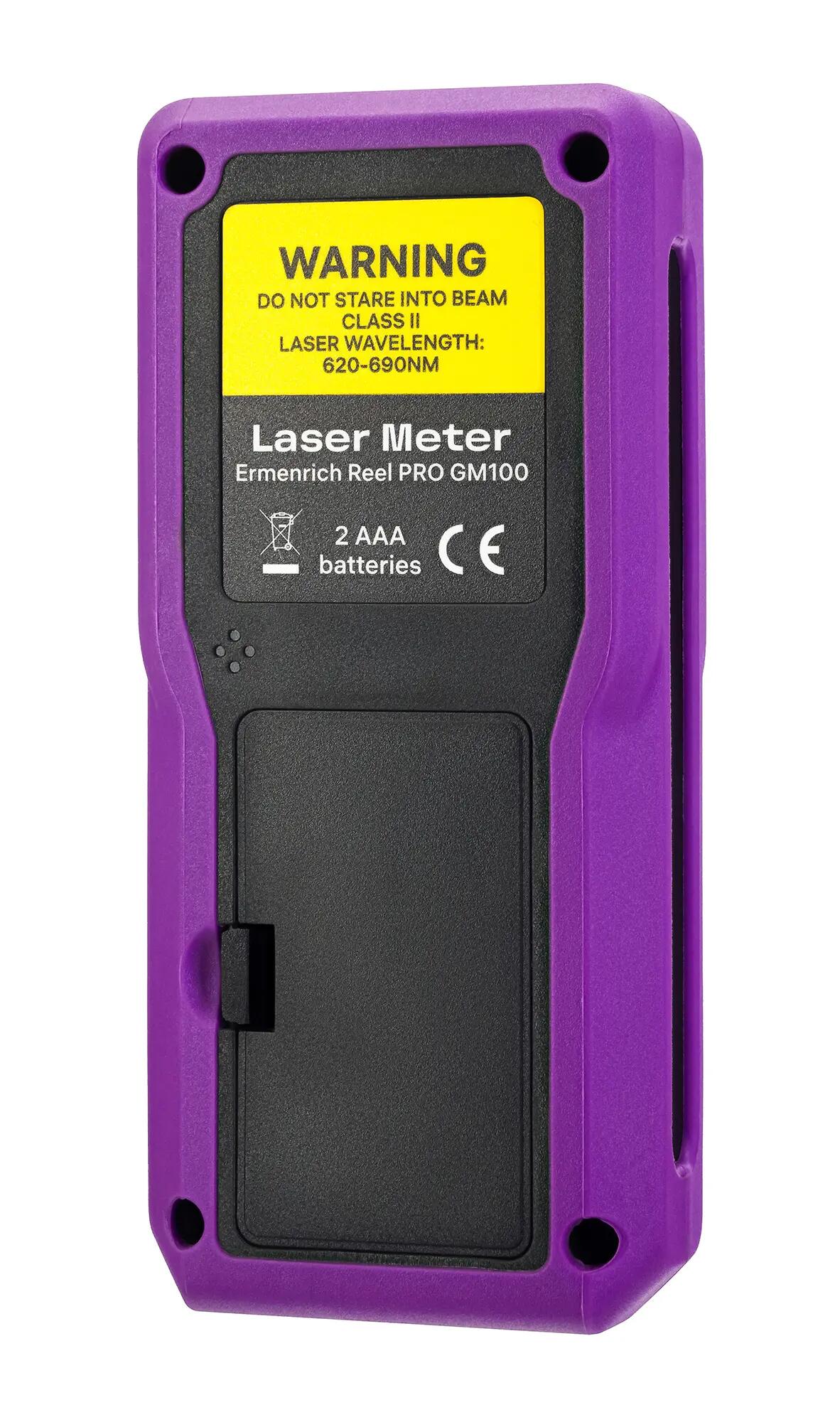 Télémètre laser - Portée jusqu’à 100 m - Ermenrich Reel PRO GM100 4/7