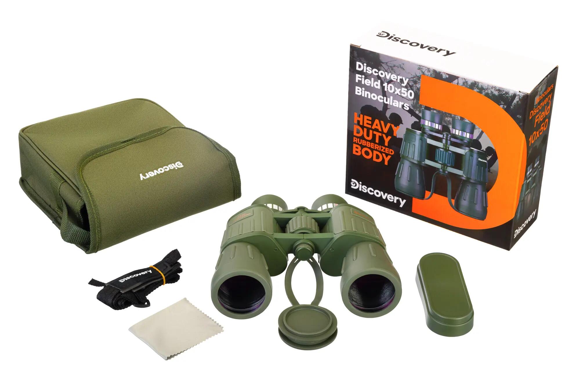 Lornetka Levenhuk Discovery Field 10x50 4/12