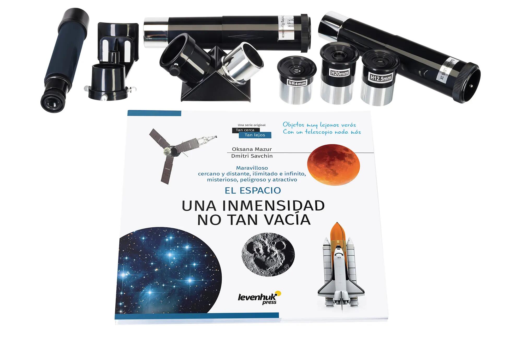Telescopio Levenhuk Discovery Spark Travel 60 5/10