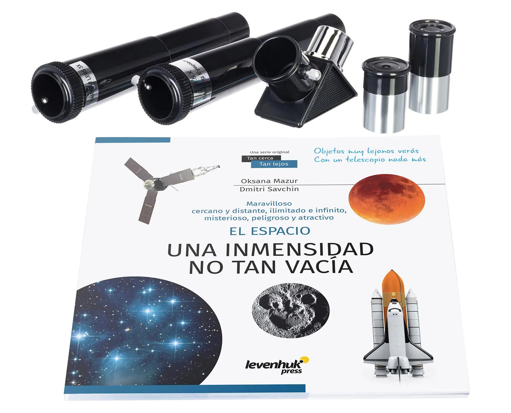 Telescopio astronomico - Rifrattore acromatico - Levenhuk Discovery Spark 703 AZ 3/10