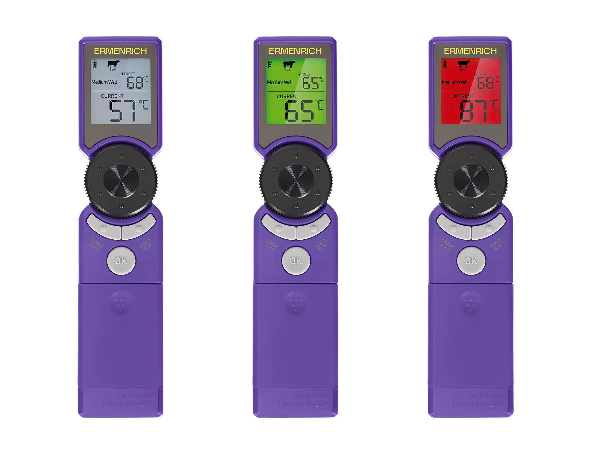 Vleesthermometer voor in de keuken - Ermenrich BBQ GT10 4/12
