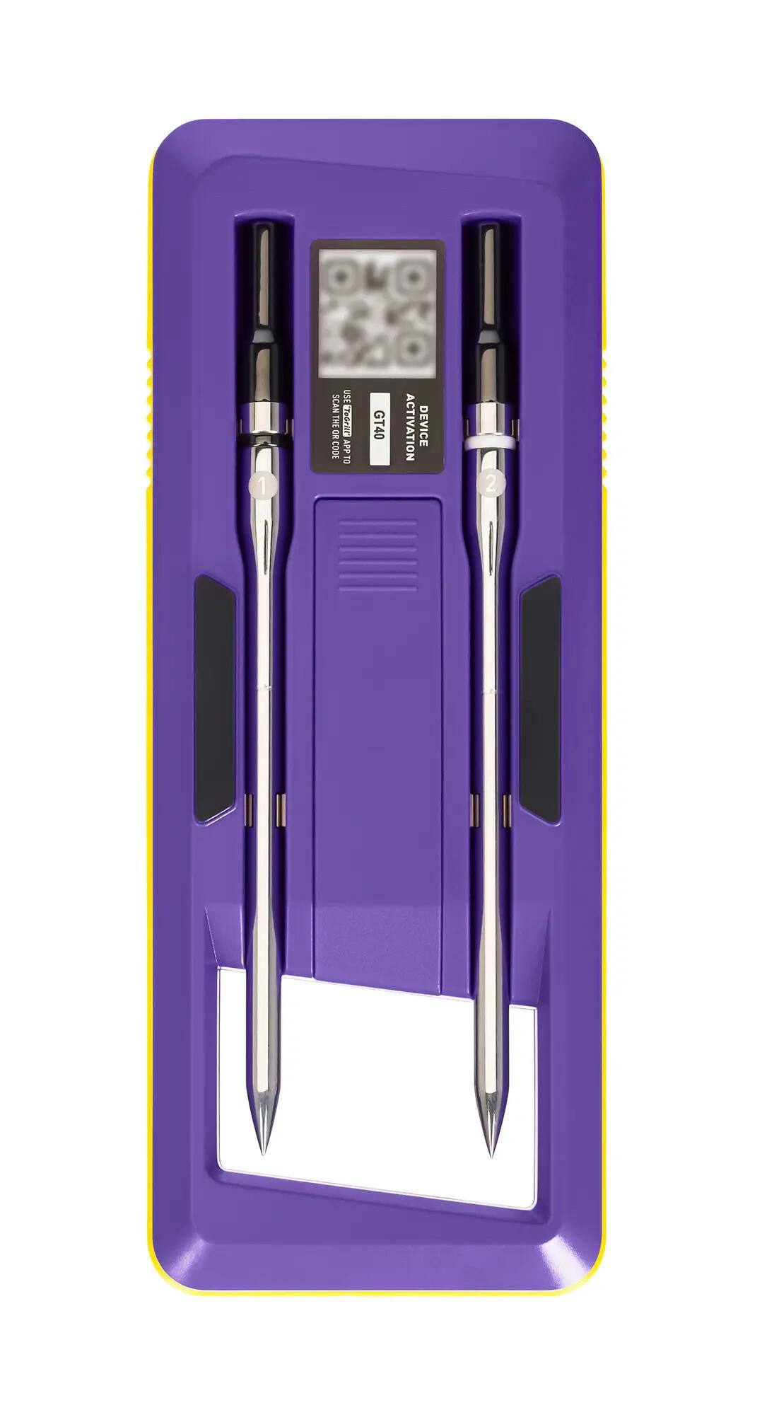 Kitchen thermometer with 2 wireless probes - Bluetooth - Ermenrich BBQ GT40 4/7
