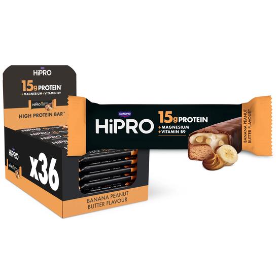 HiPRO Barre Protéinée - Banane Beurre de Cacahuète - 55g