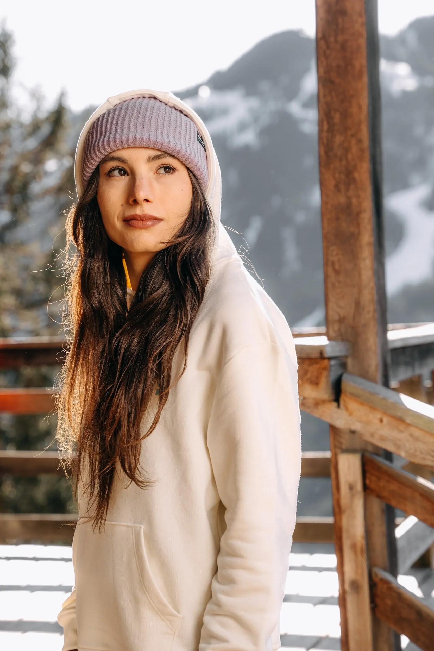 Poederbaas Royal Rib Beanie - Purple 8/10