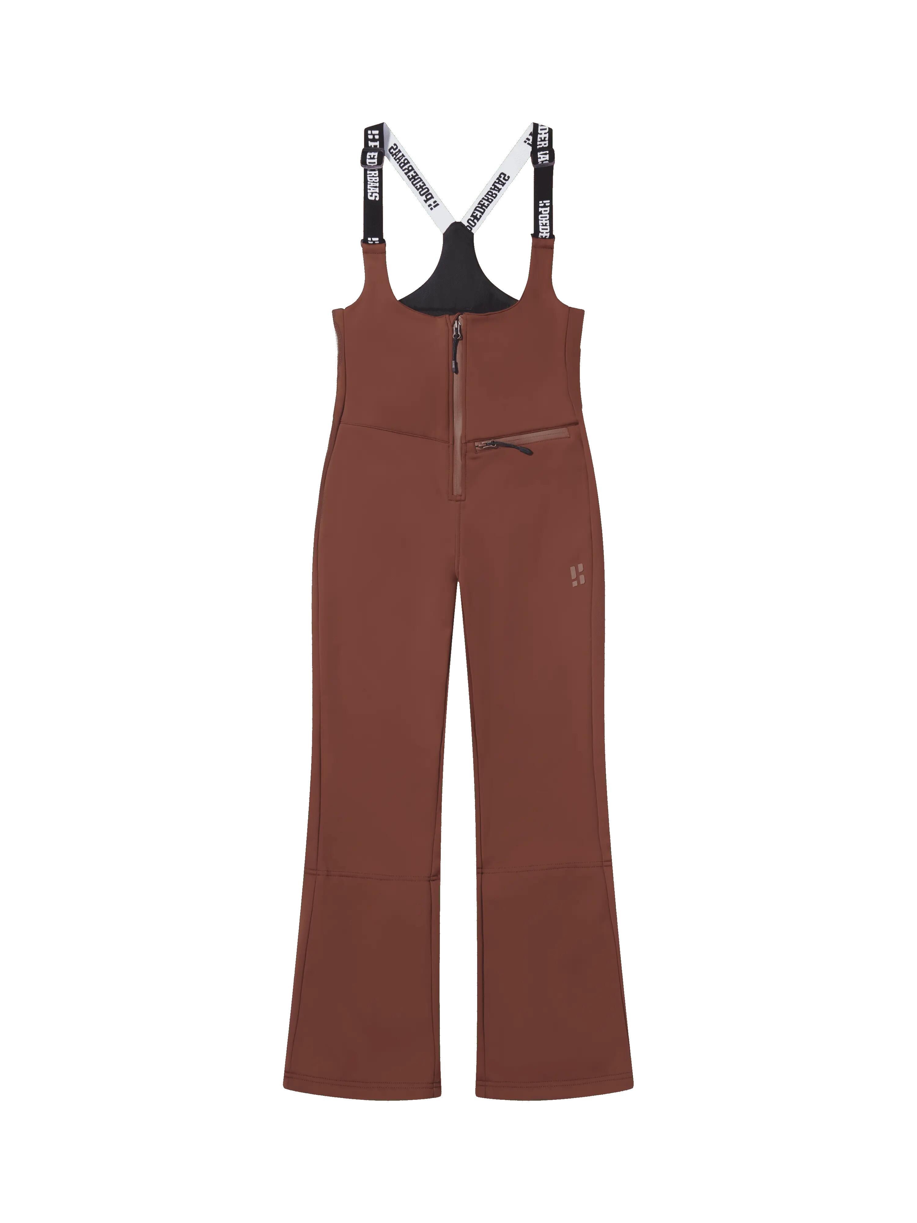 Pantalon de ski Femme - Contoura Stretch Softshell - Chocolat 8/8