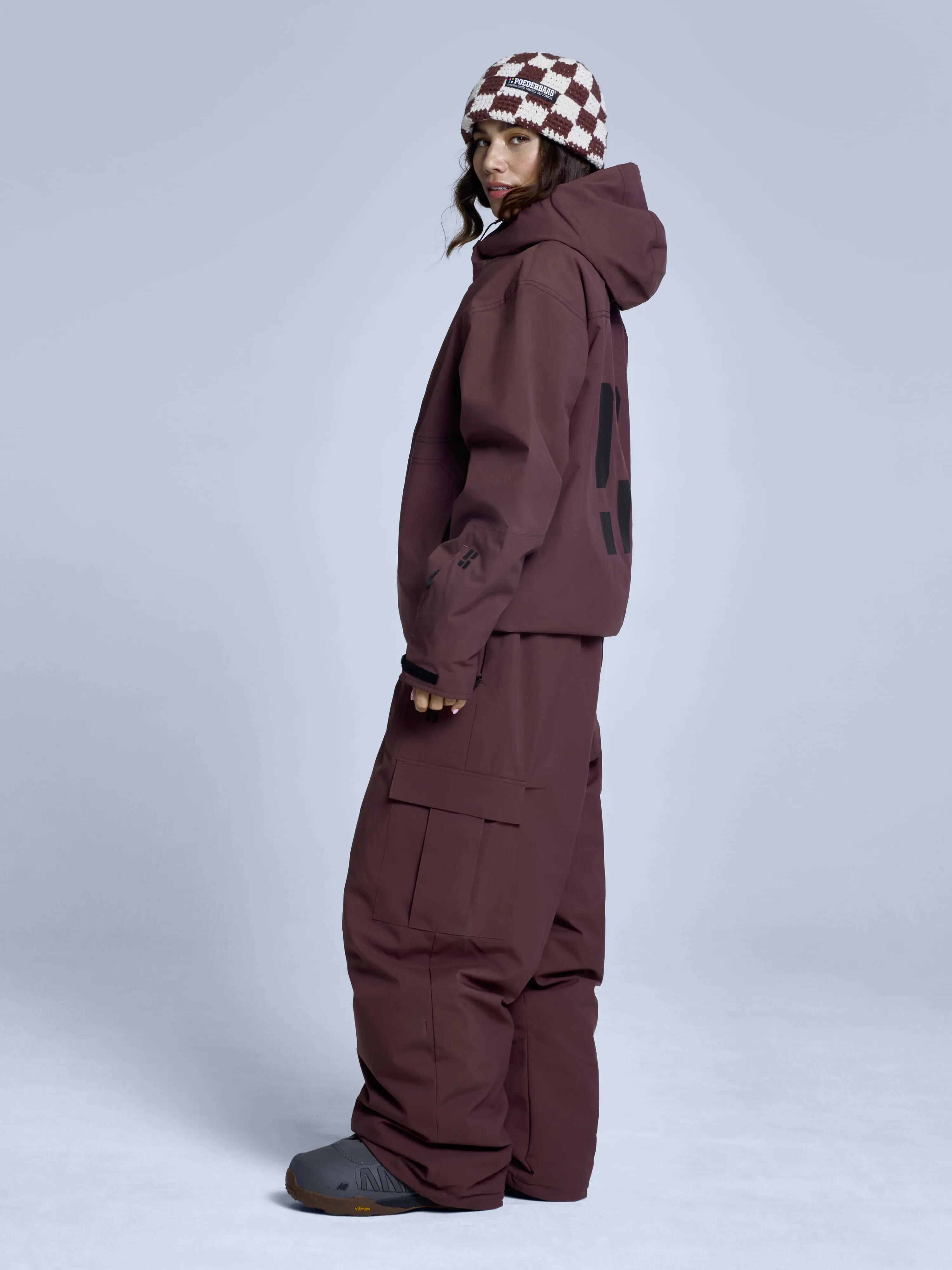 Skibroek Unisex - Jibba Park - Chocolate 9/10