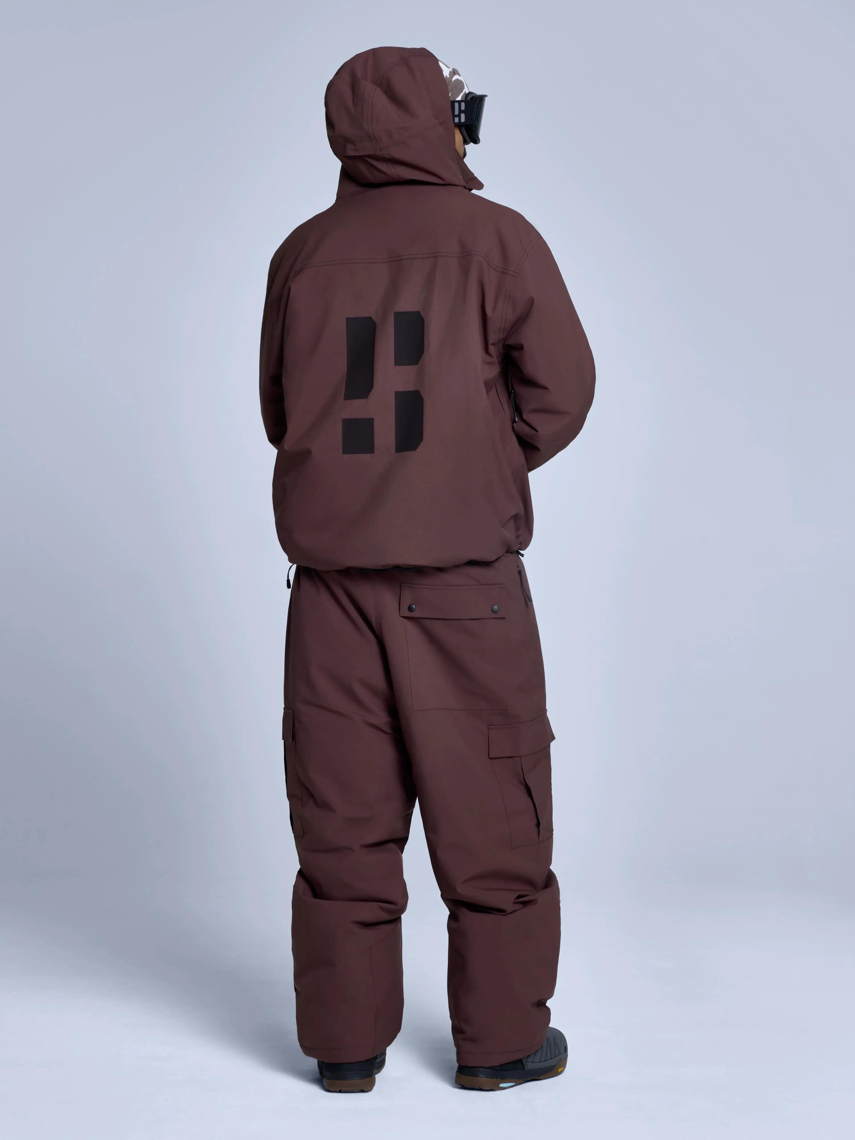 Skibroek Unisex - Jibba Park - Chocolate 8/10