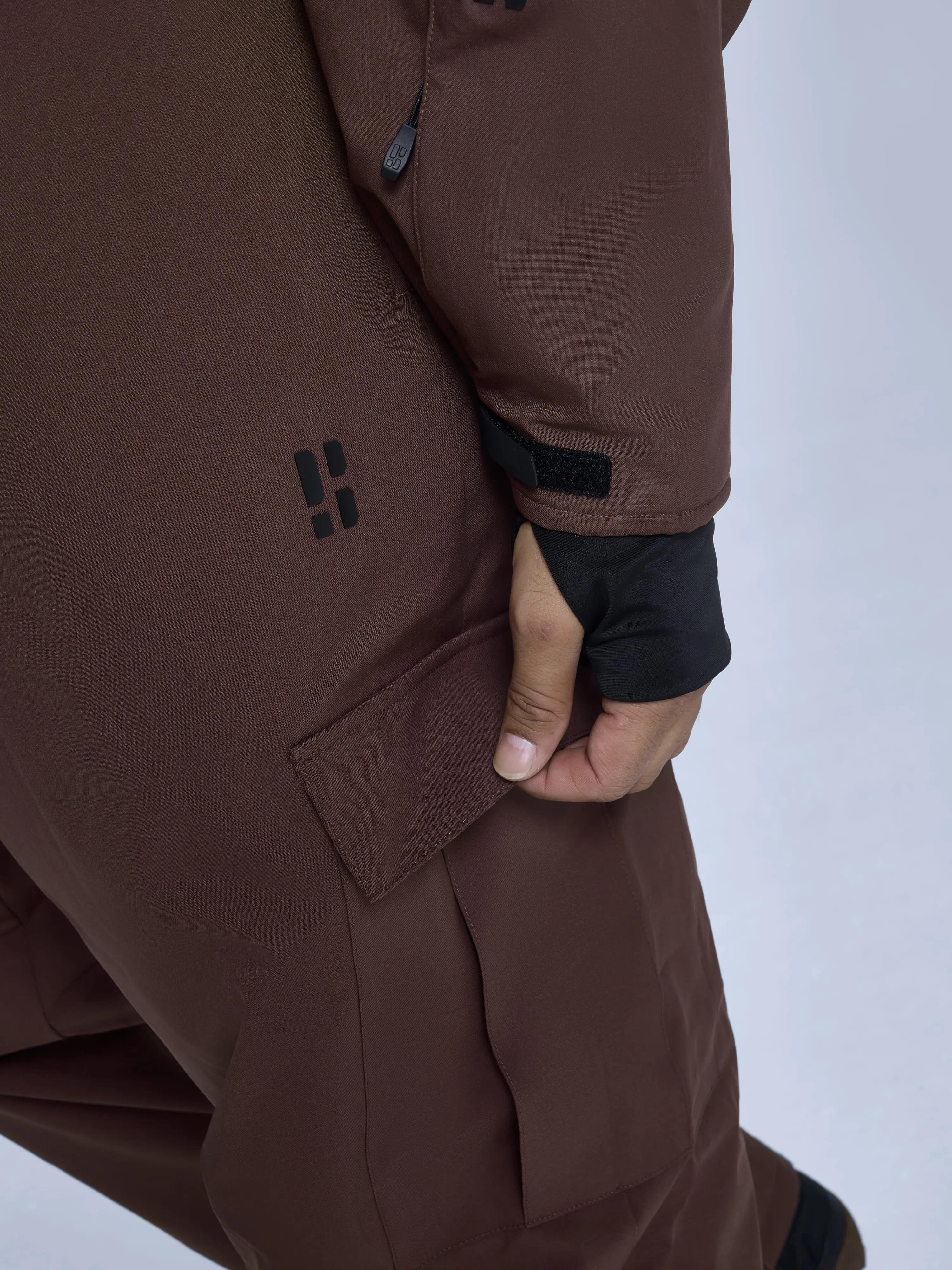 Skibroek Unisex - Jibba Park - Chocolate 10/10