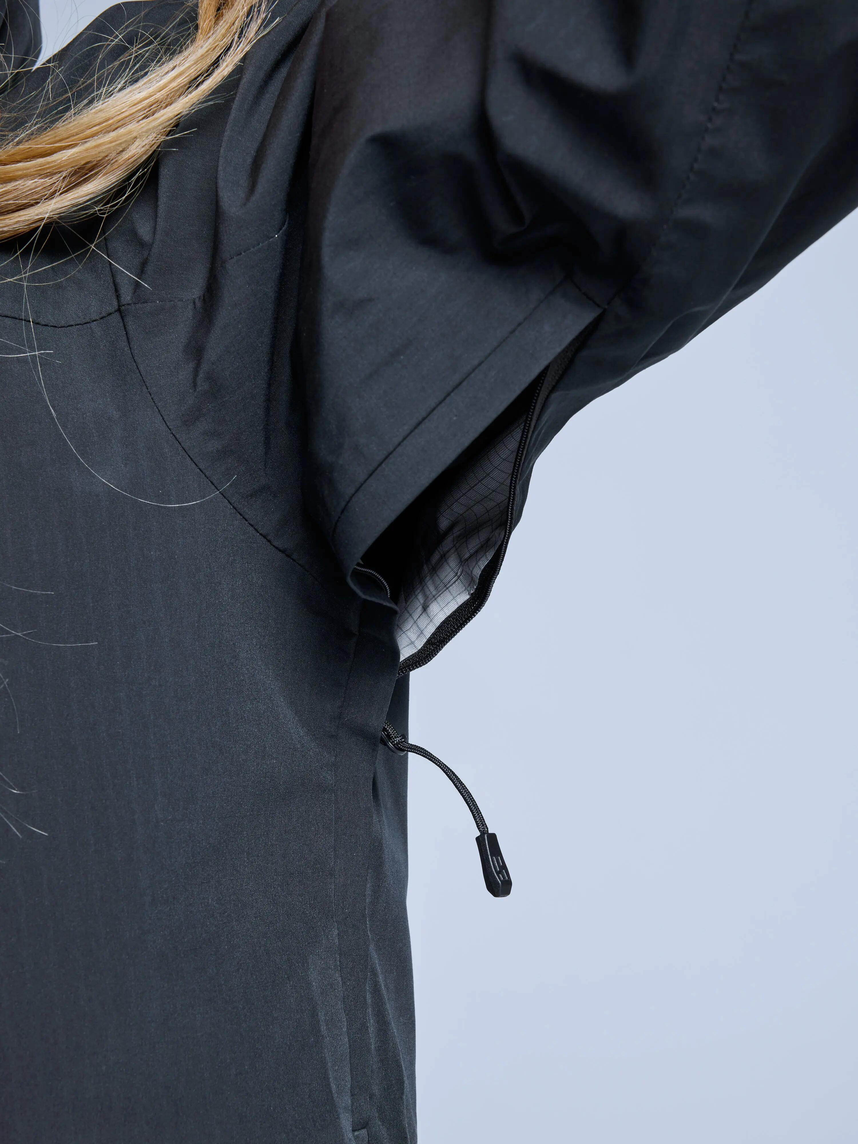 Chaqueta de esquí - Mujer - Hardshell - Freeride 3L - Negra 9/10
