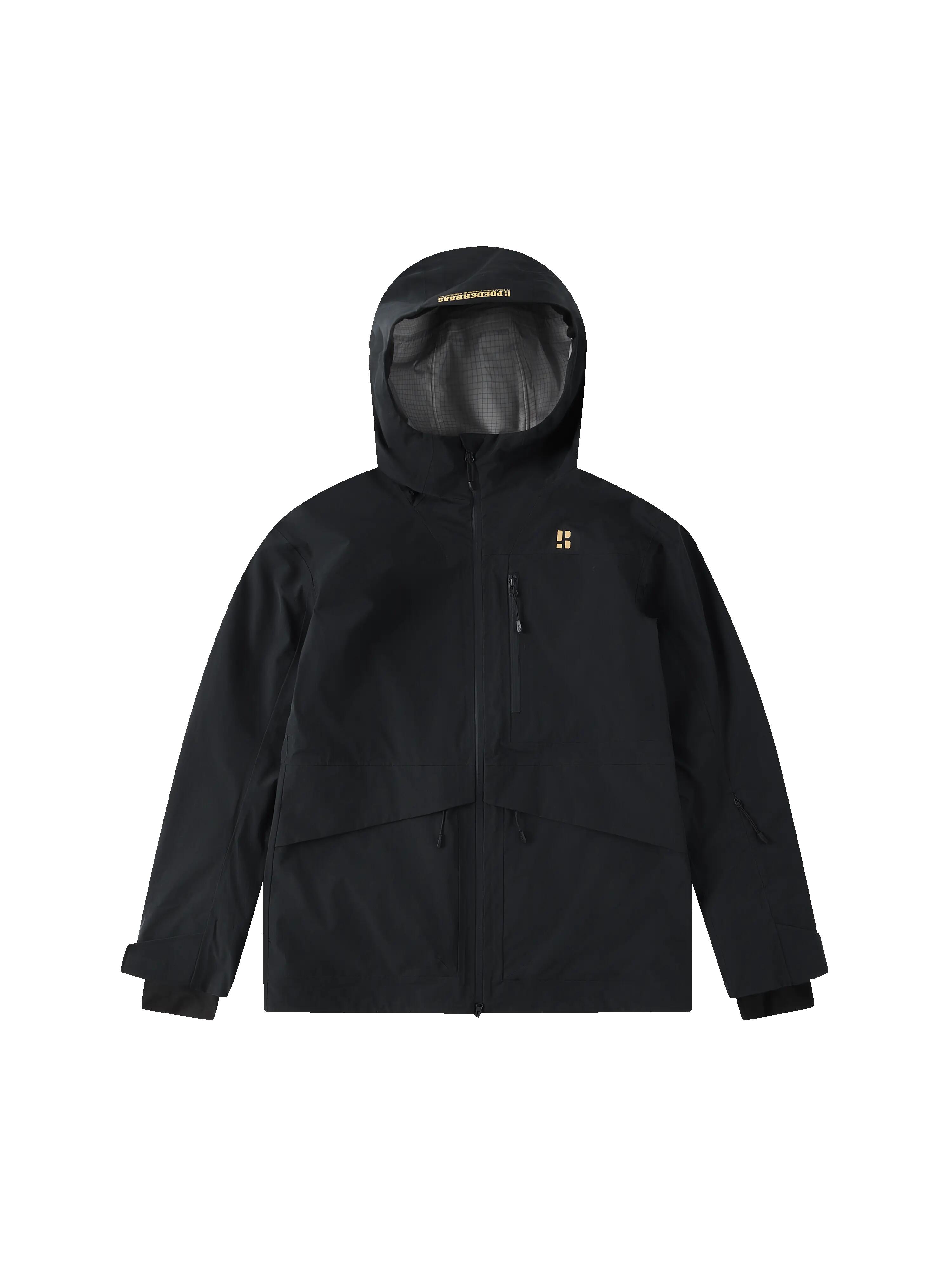 Veste de ski - Homme - Hardshell - Freeride 3L - Noir 10/10