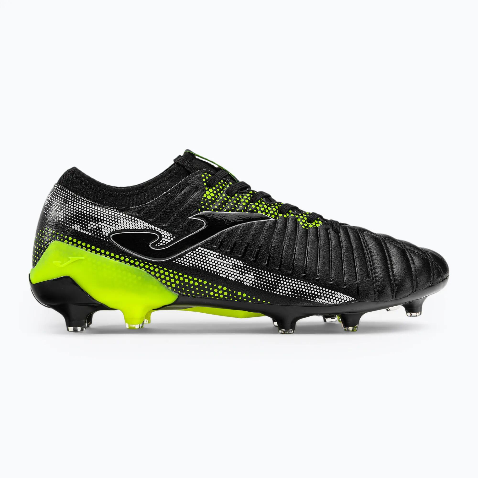 Joma Football Shoes Propulsion Cup 21 FG Black Fluorescent Yellow 2/5