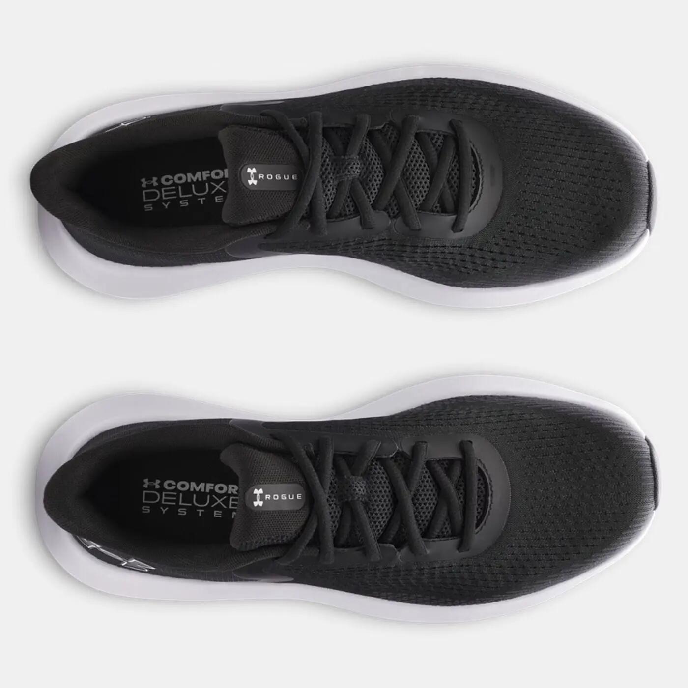 UA Charged Rogue 5 men’s running shoes Black and White 4/5