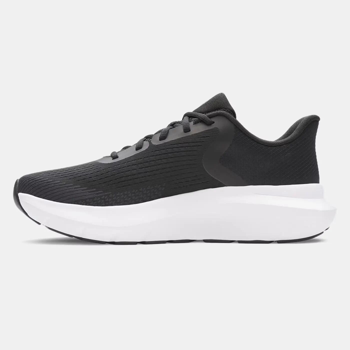 UA Charged Rogue 5 men’s running shoes Black and White 3/5