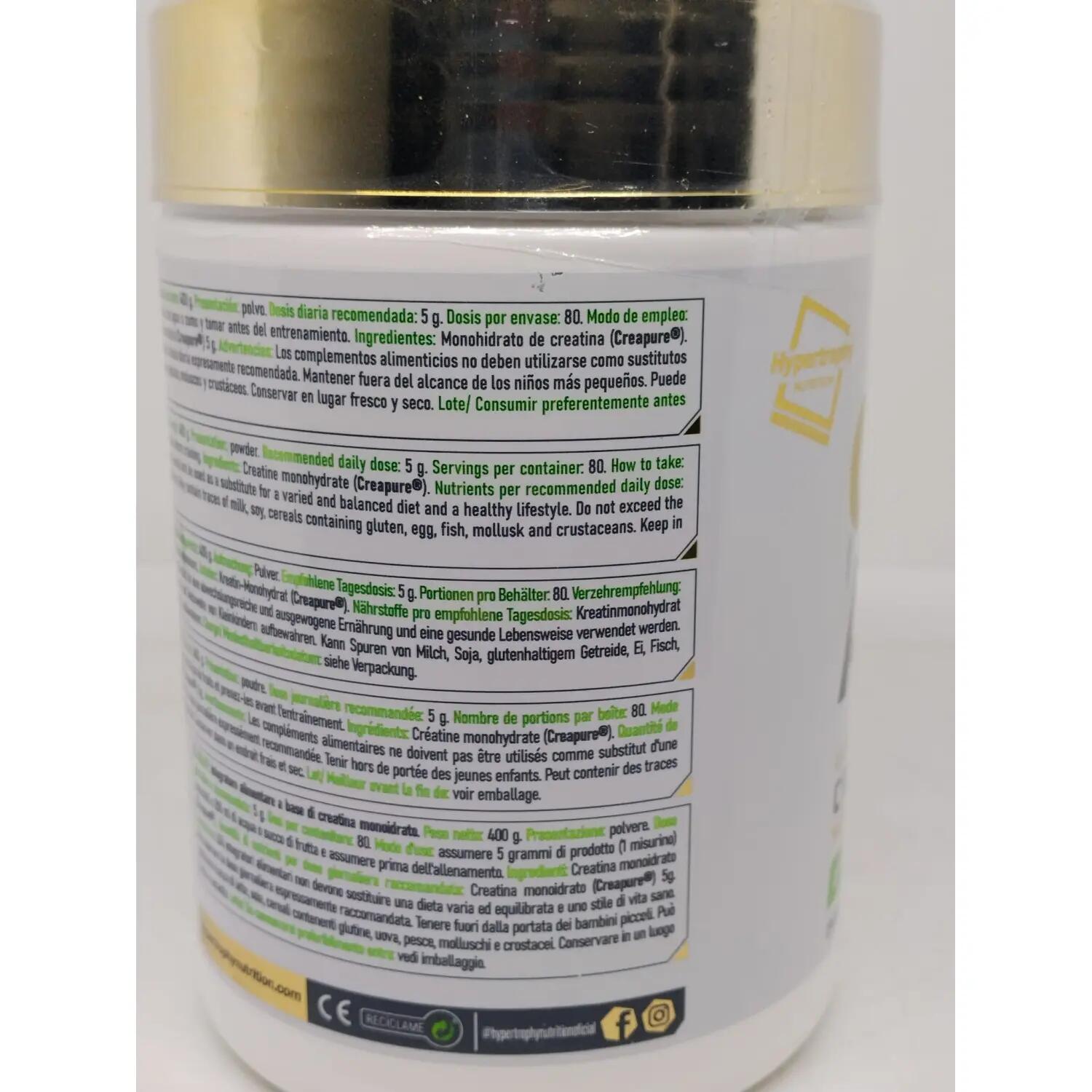 CreATP Creapure® | Creatina | 400gr 4/4