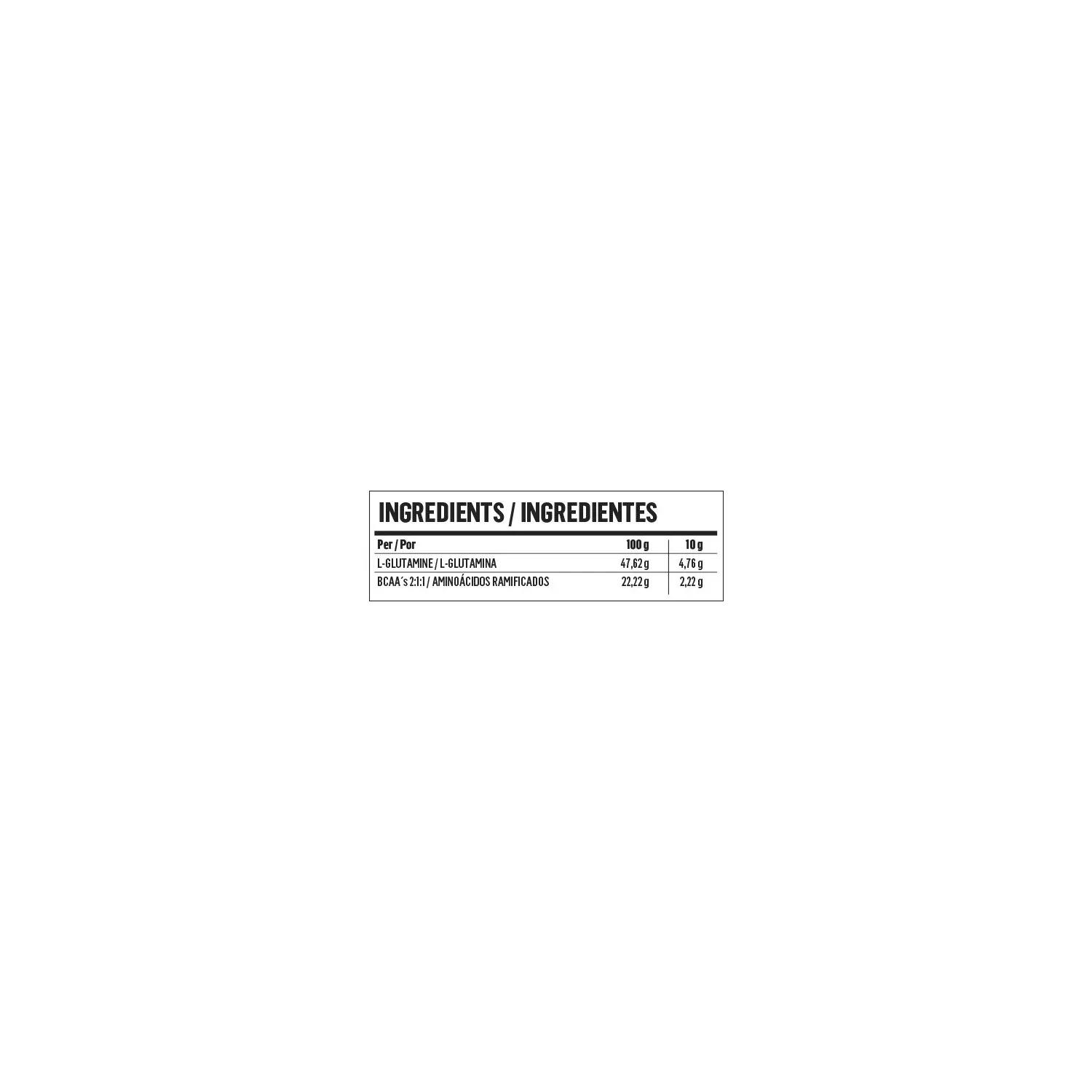 BCAA + Glutamina 315g sabor Lemon 3/4