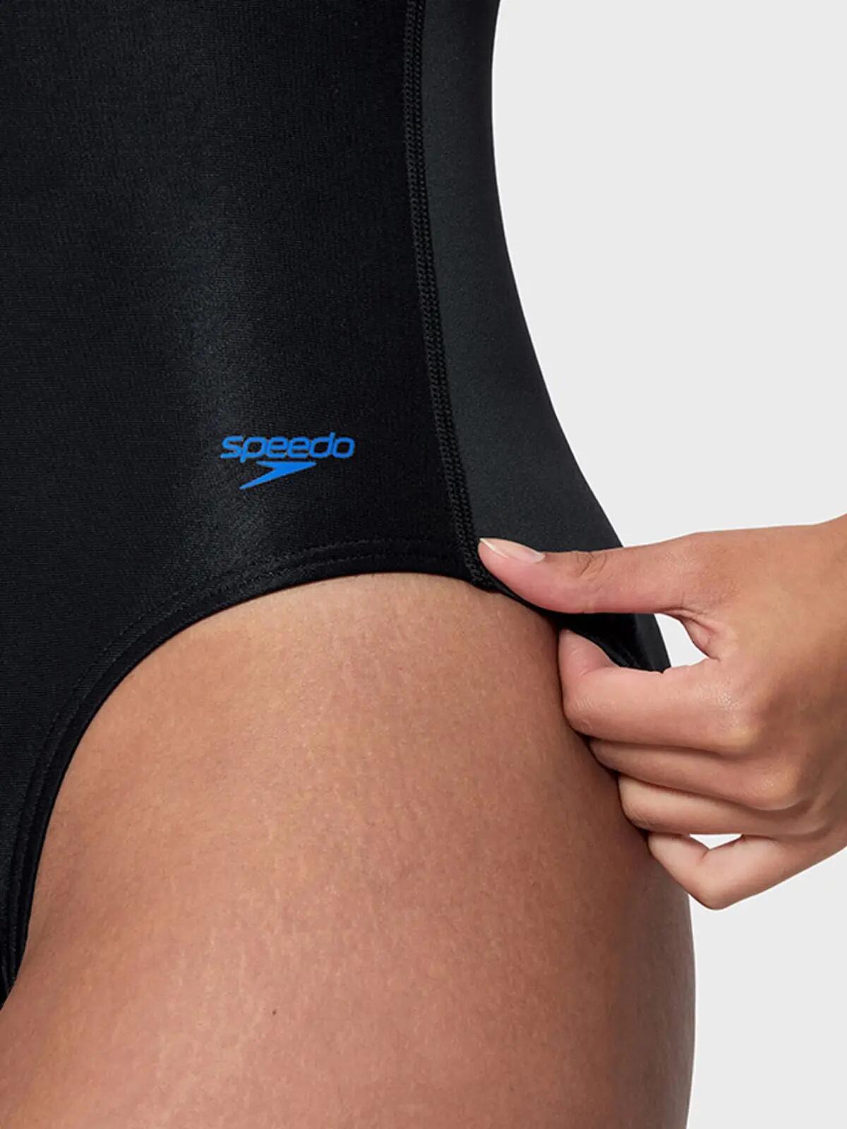 Maillot de bain 1 Pièce Speedo Femme Hydrasuit Bleu/Noir 6/7